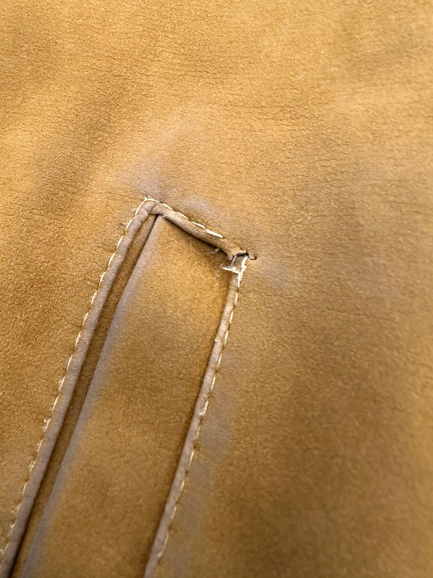 [XXL] 90s Italy Suede Leather Bomber Jacket