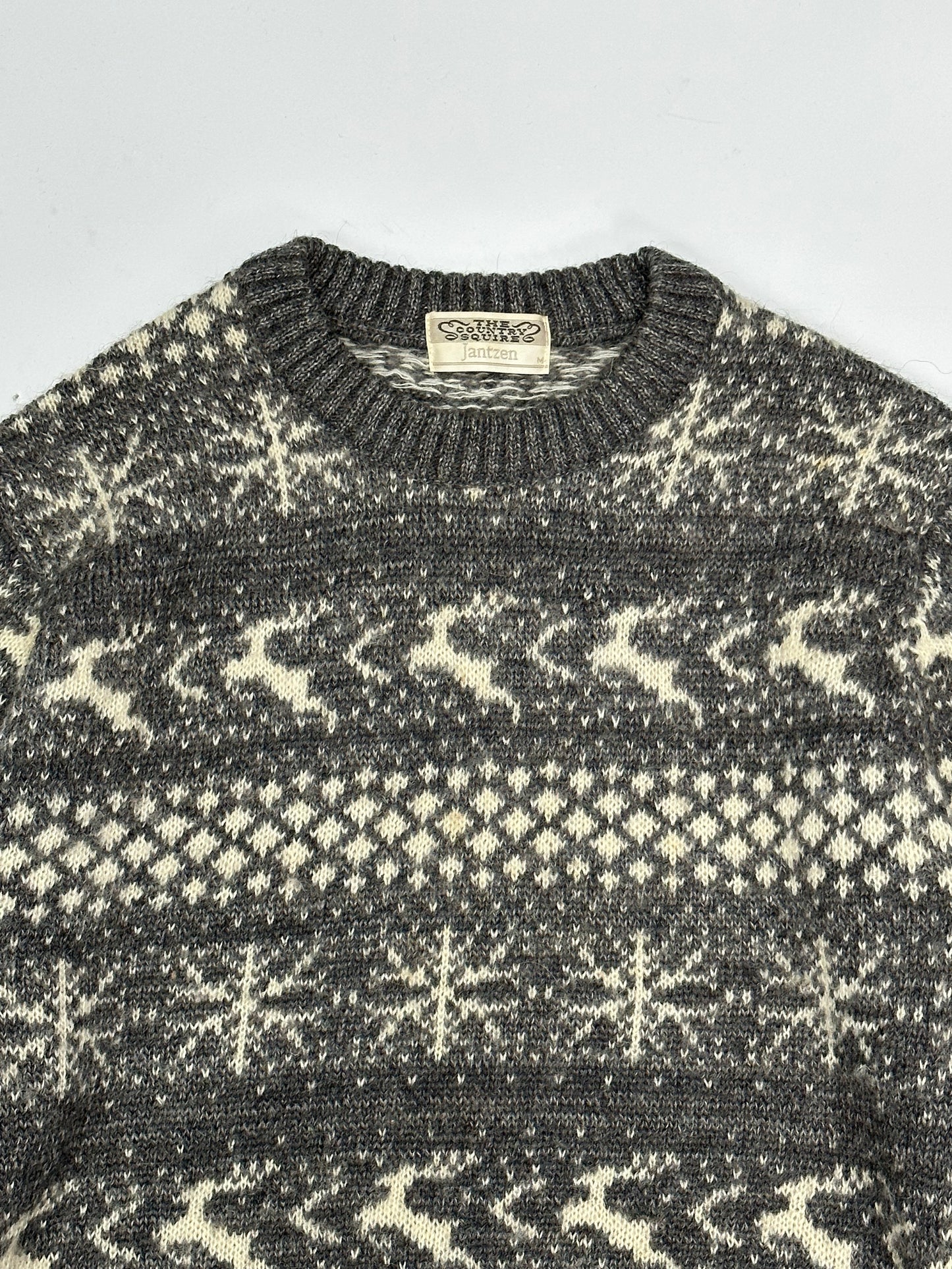 [M] 90s Jantzen nordic Sweater