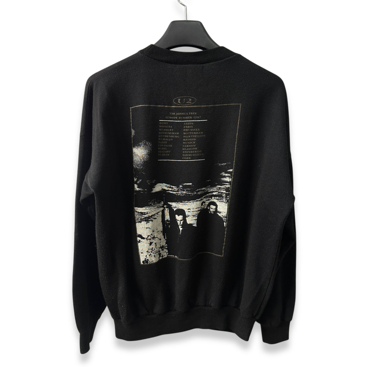 [XL] 1987' U2 The Joshua Tree Album Promo Sweatshirt