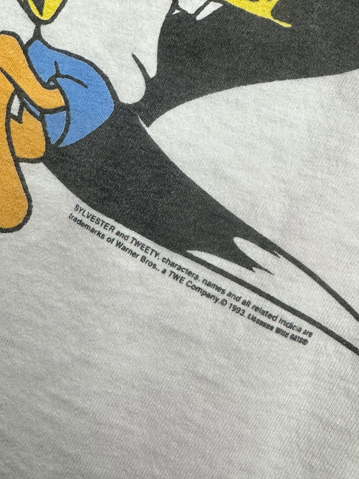 [XL] 1993' Slyvester and Tweety Cartoon Tee