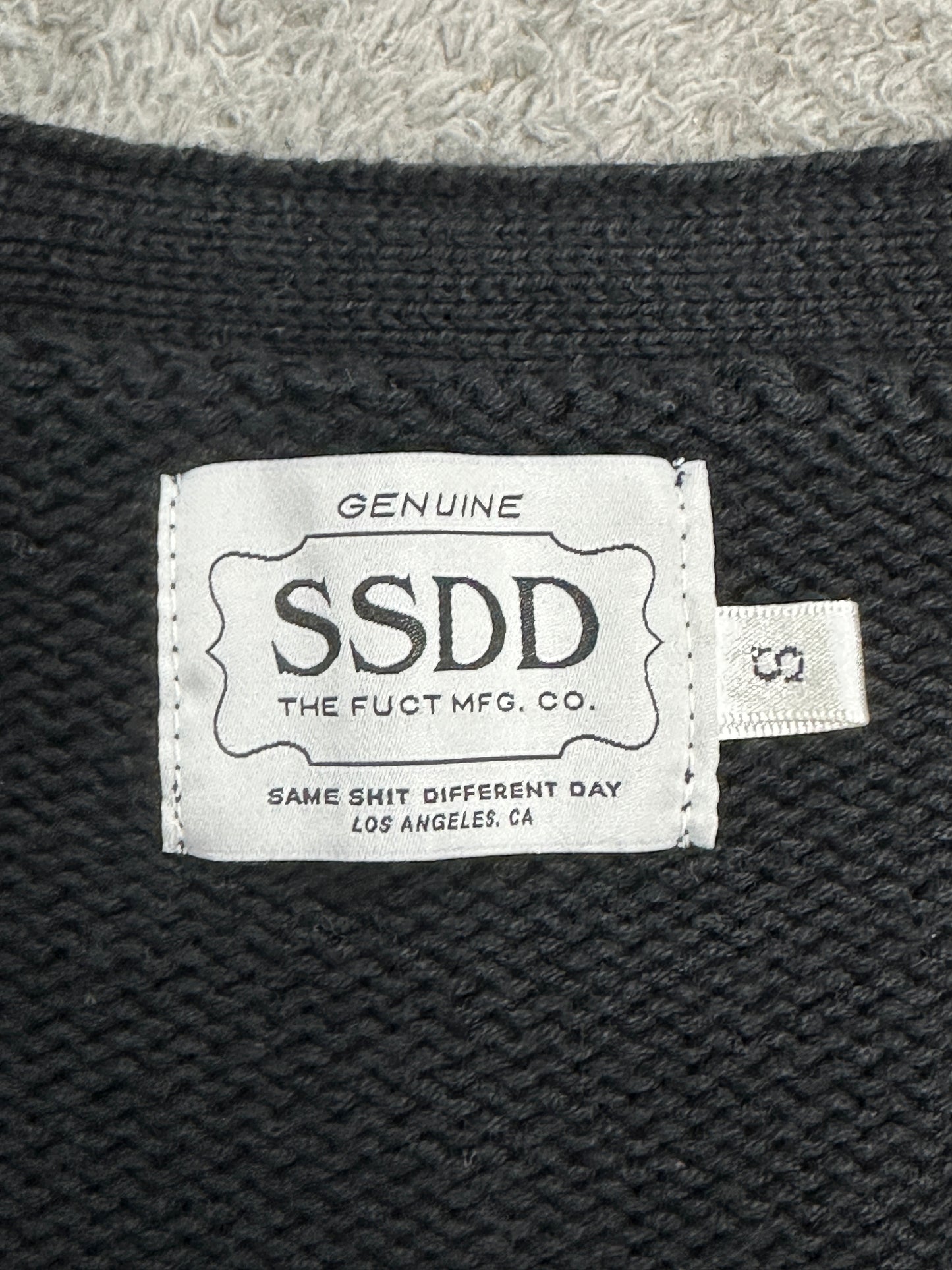 [S] FUCT SSDD Parody Knit Cardigan