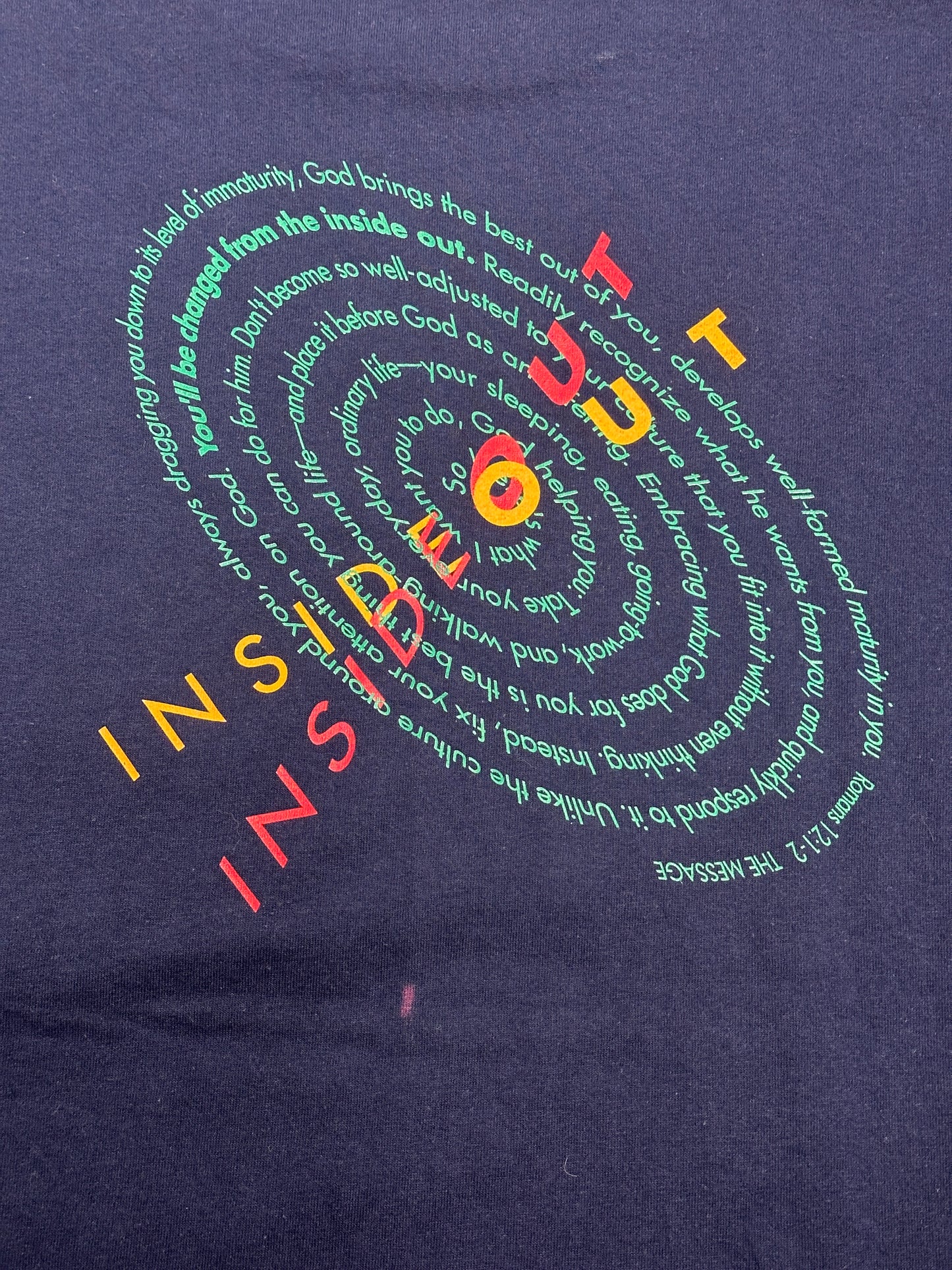 [XL] 90s INSIDE OUT Tee