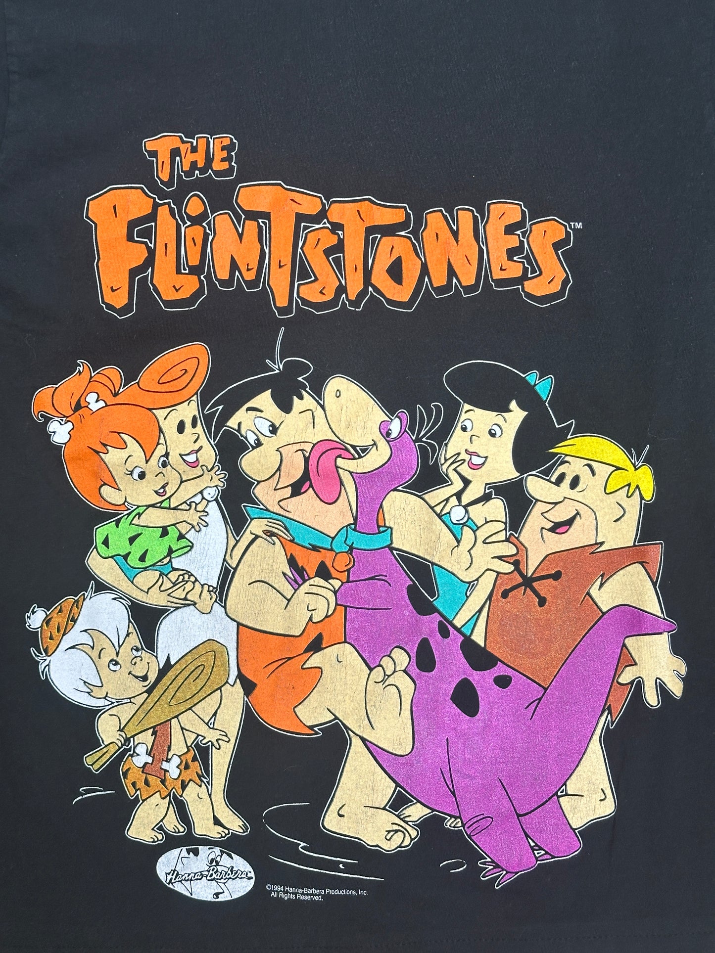 [L] 1994' THE FLiNTSTONES Cartoon Tee