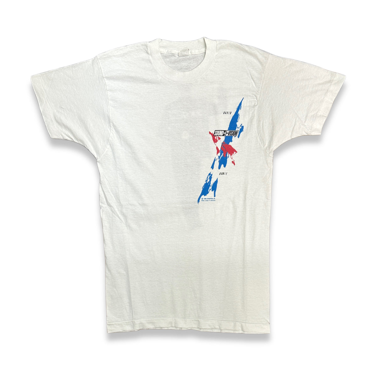 [L] 1990' David Bowie Sound+Vision World Tour Tee