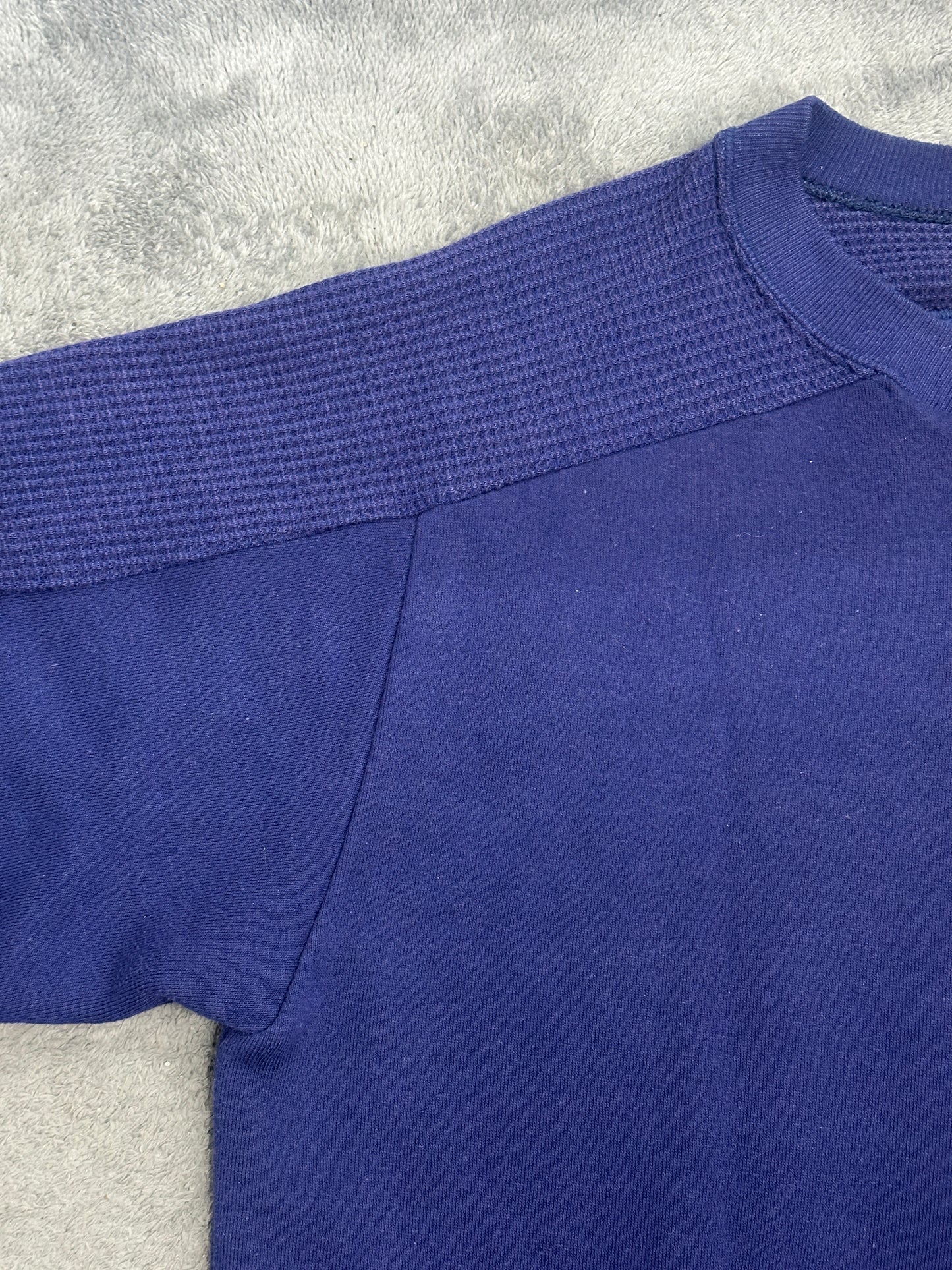 [L] 70s Russell Thermal Sweatshirt Zip-up