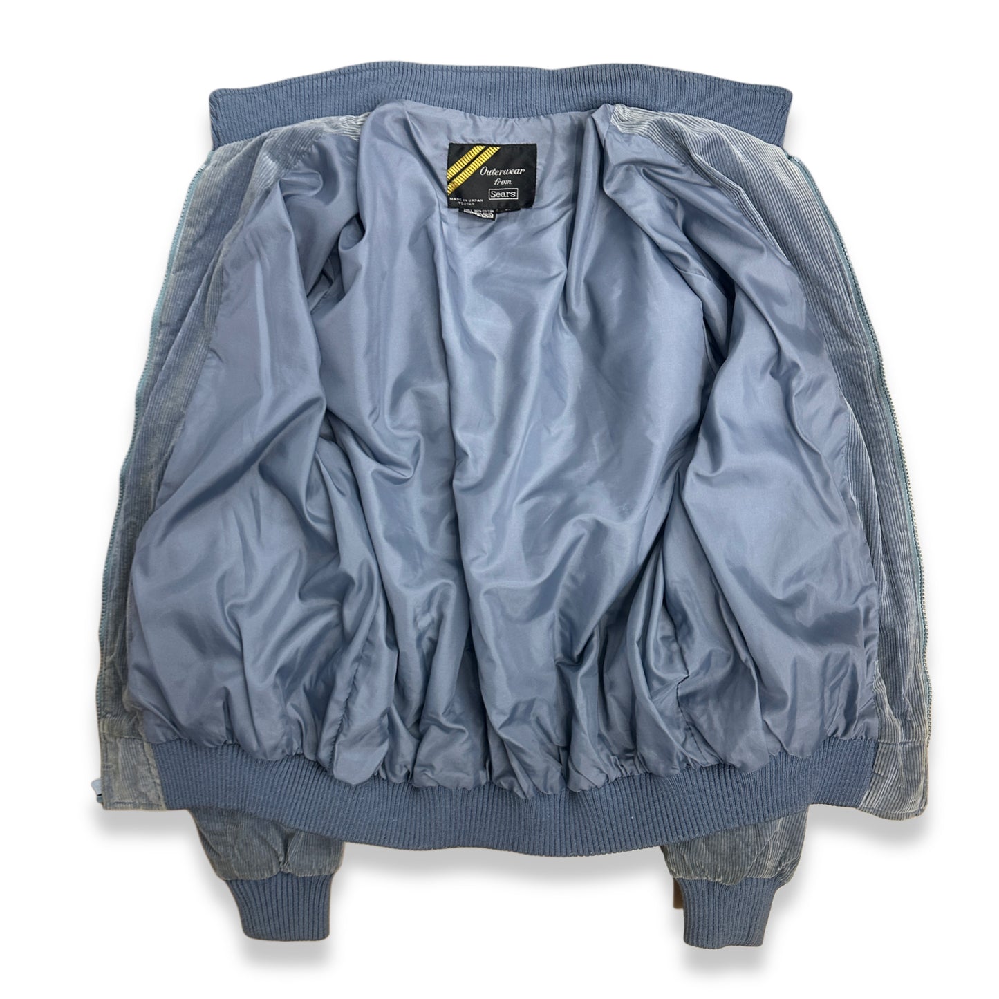 [2XL] 80s Sears Corduroy Bomber Jacket