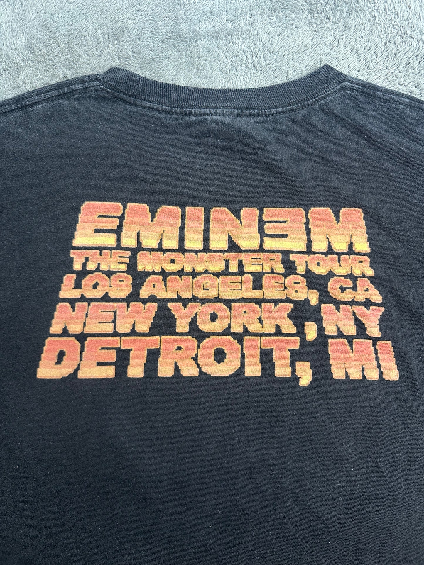 [L] 14' Eminem The Monster Tour Tee