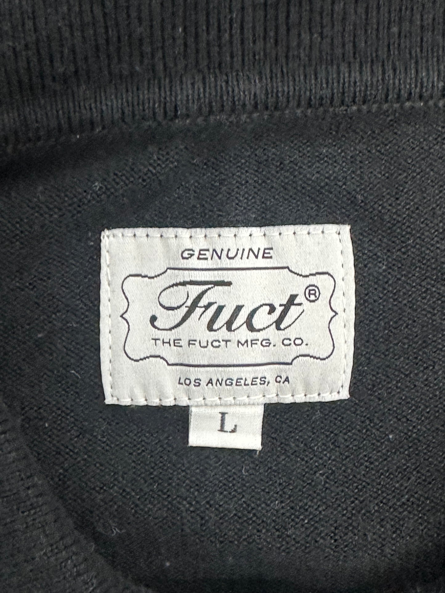 [L] FUCT Hand Applique Knit Long Sleeve