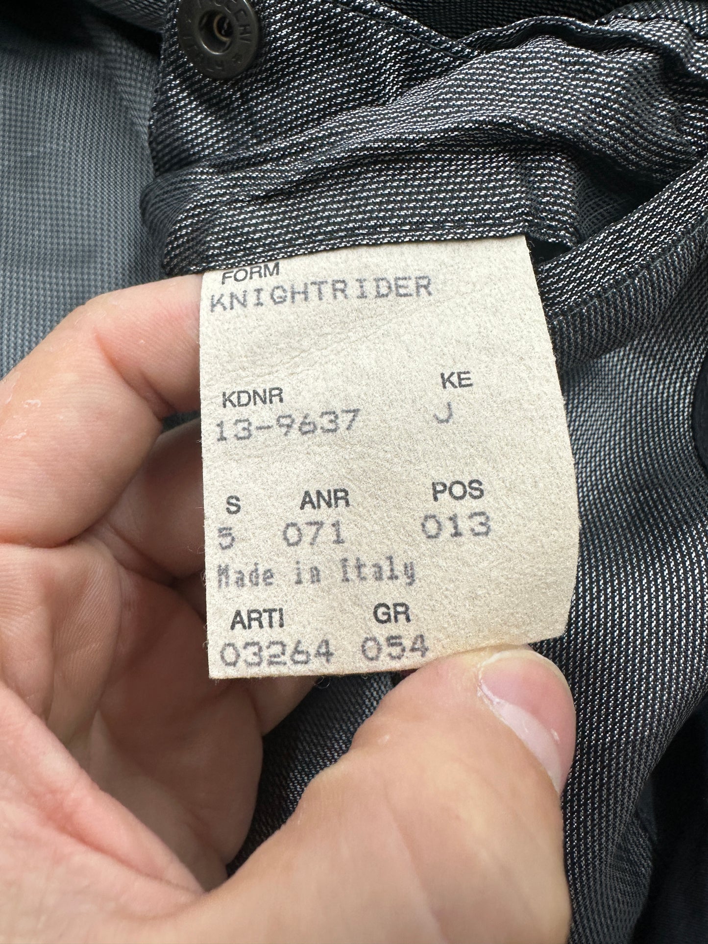 [54] 80s HUGO BOSS Knight Rider Jacket