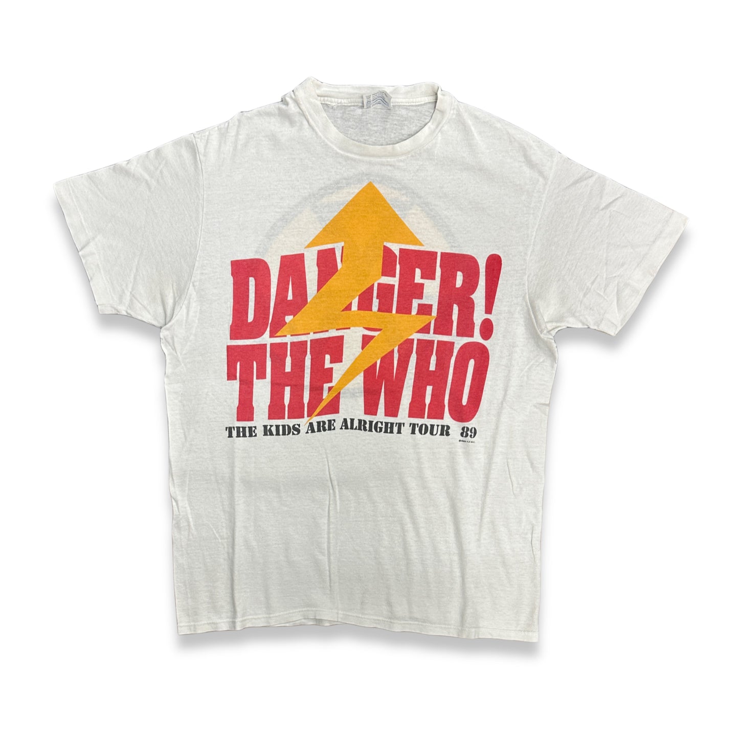 [L] 1989' The Who 'The Kids Are Alright' Tour Tee