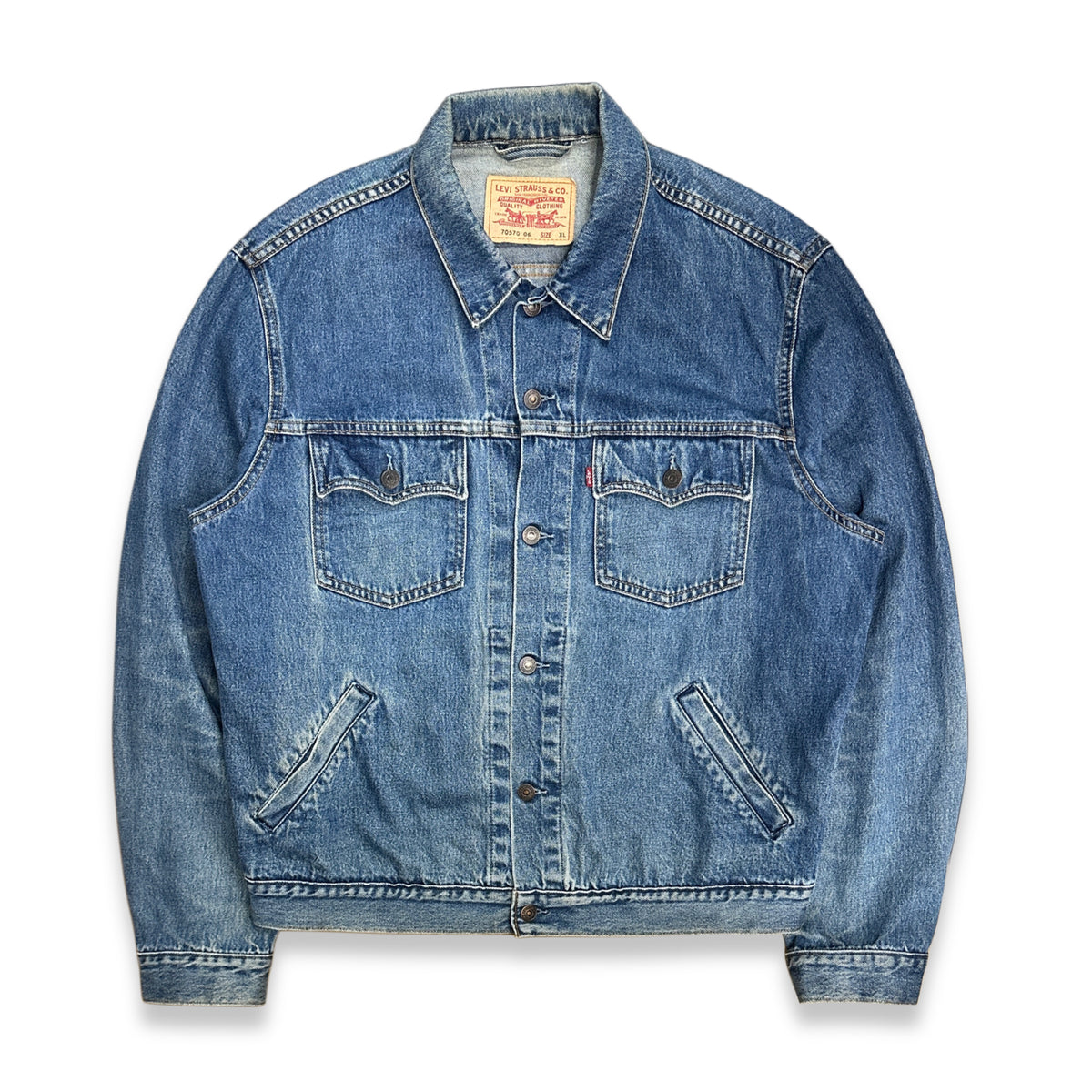 [XL] 00s Euro Levi‘s Denim Trucker Jacket
