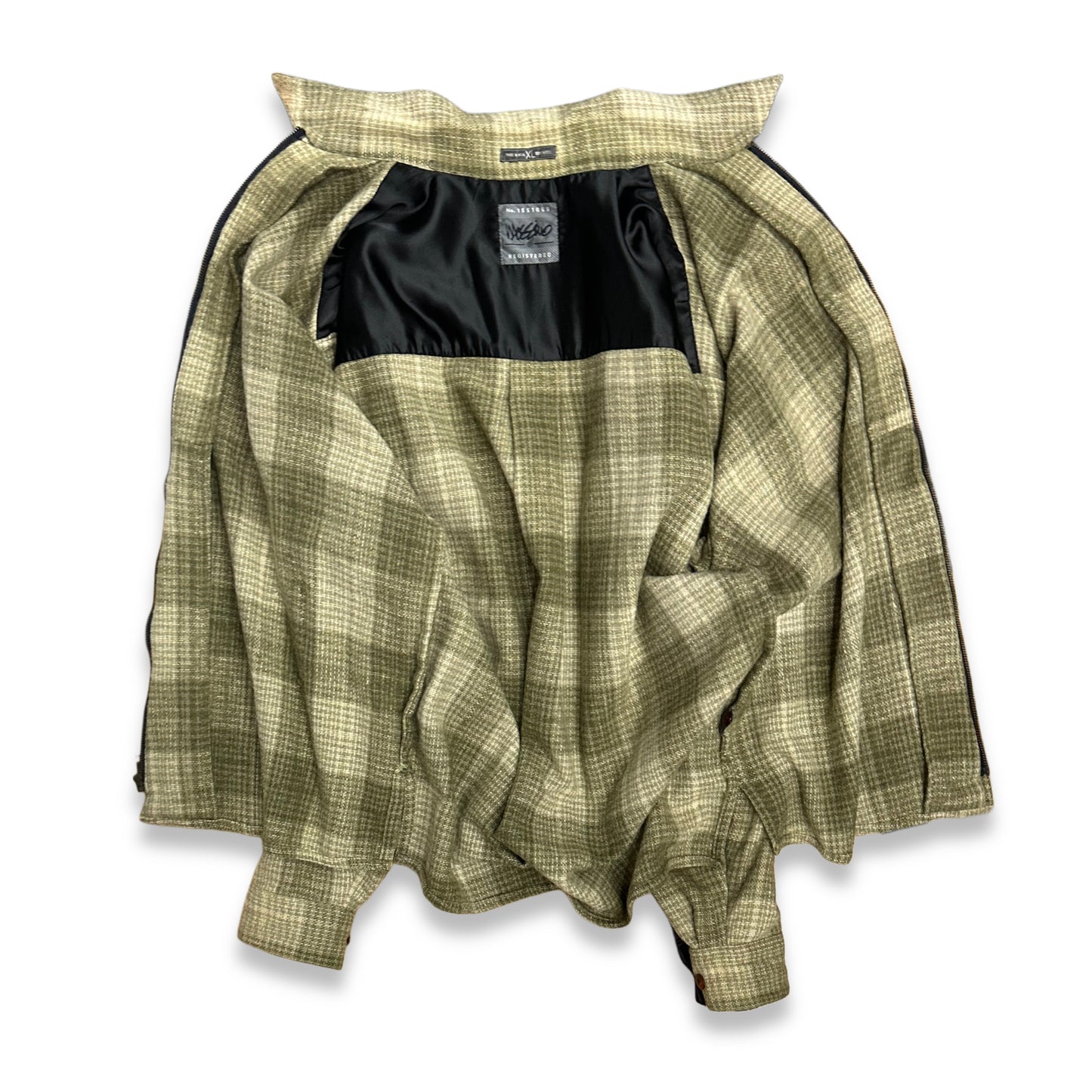 [XL] 90s Mossimo Wool Flannel Zip-up Jacket