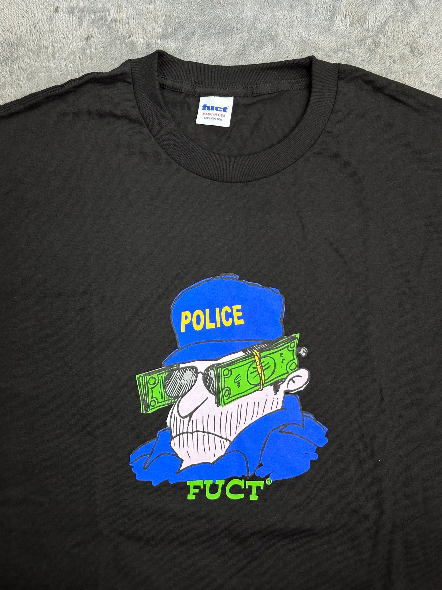 [XL] FUCT Police Funny Tee