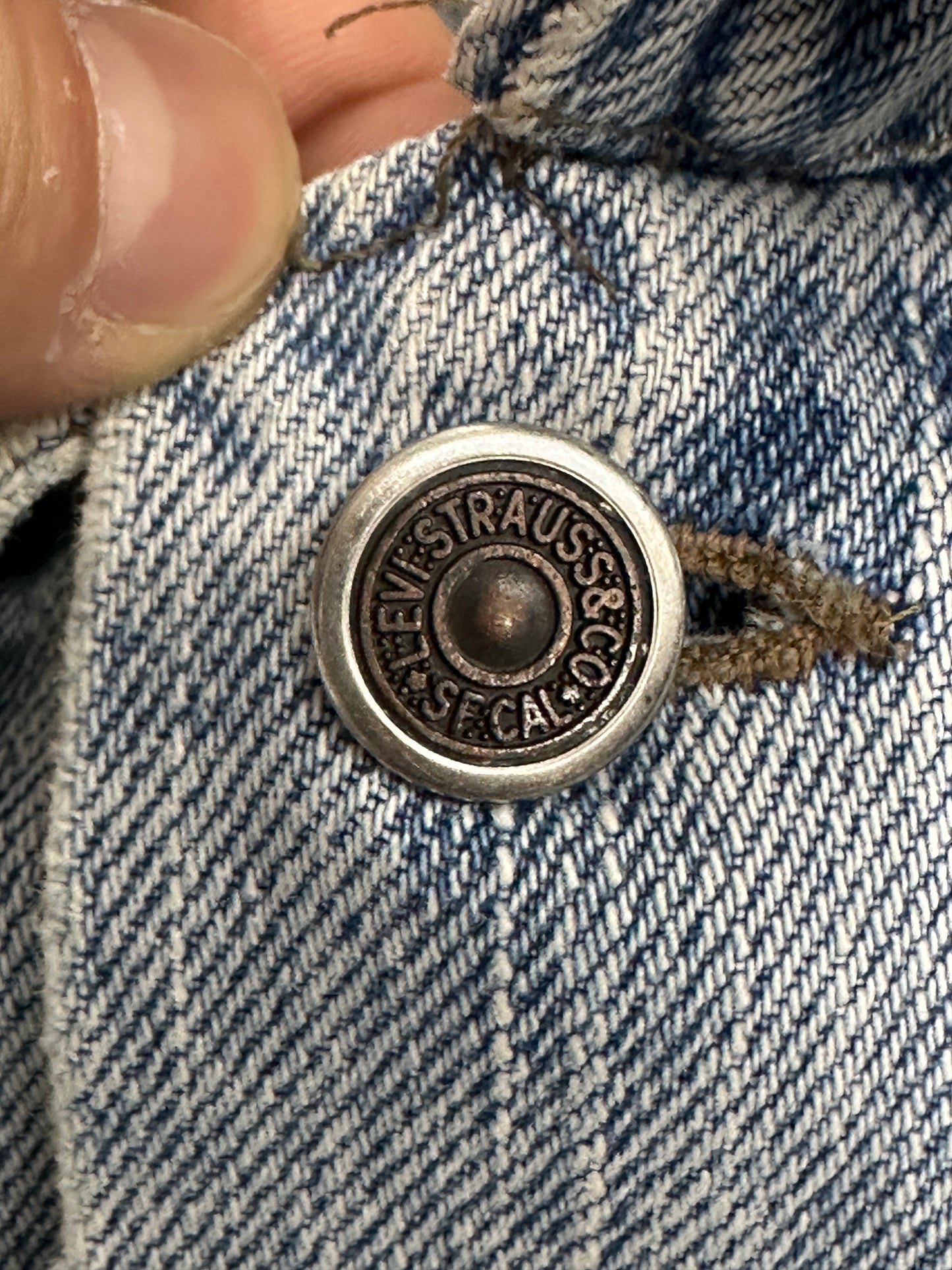 [M] 90s Levi's SilverTab Denim Bomber Jacket