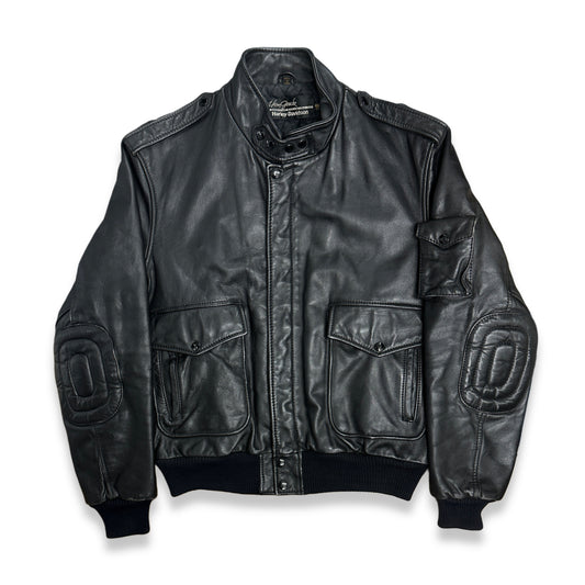 [46] 80s Harley-Davidson Leather Jacket