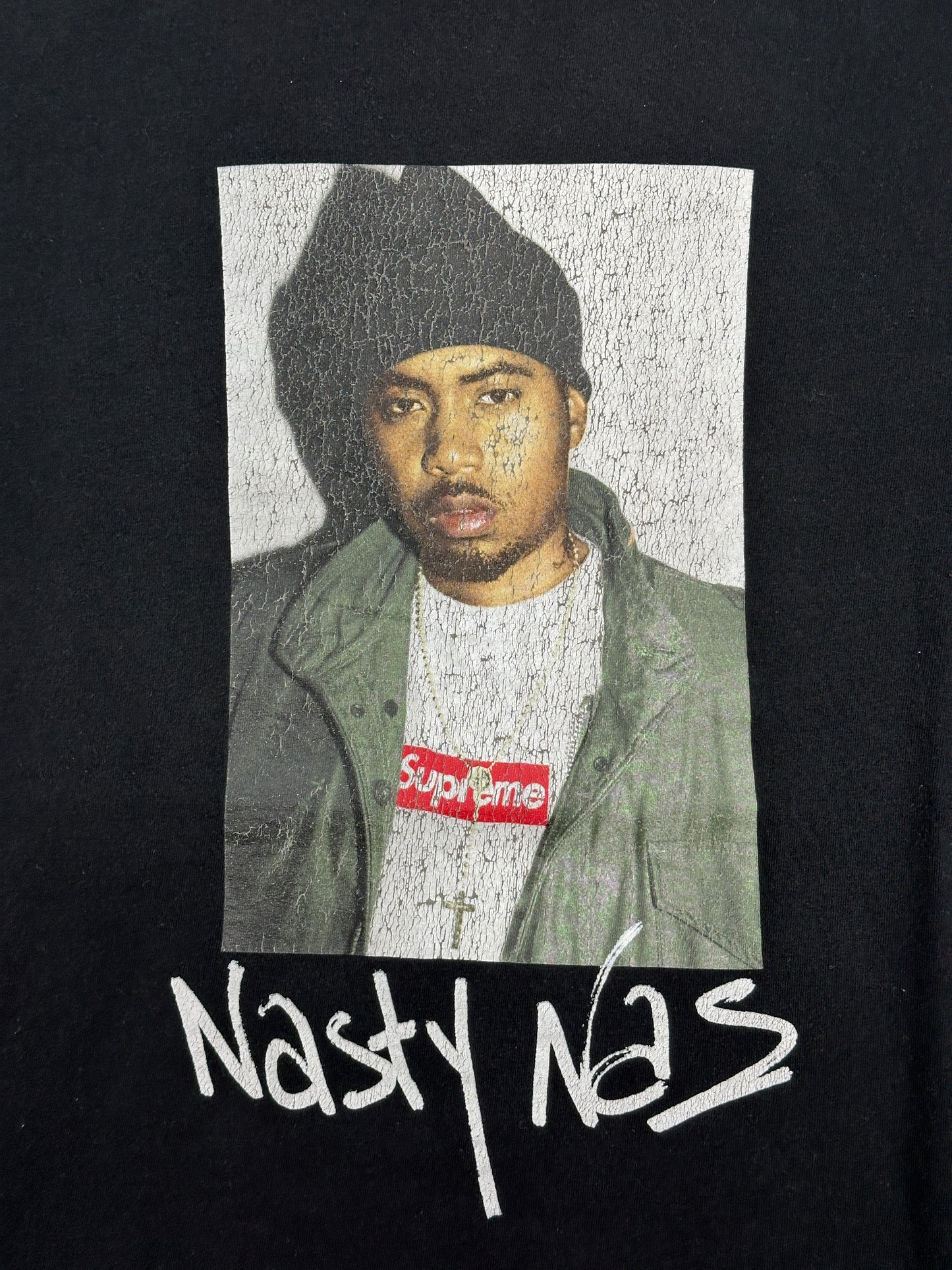 [L] Supreme Nasty Nas Photo Tee