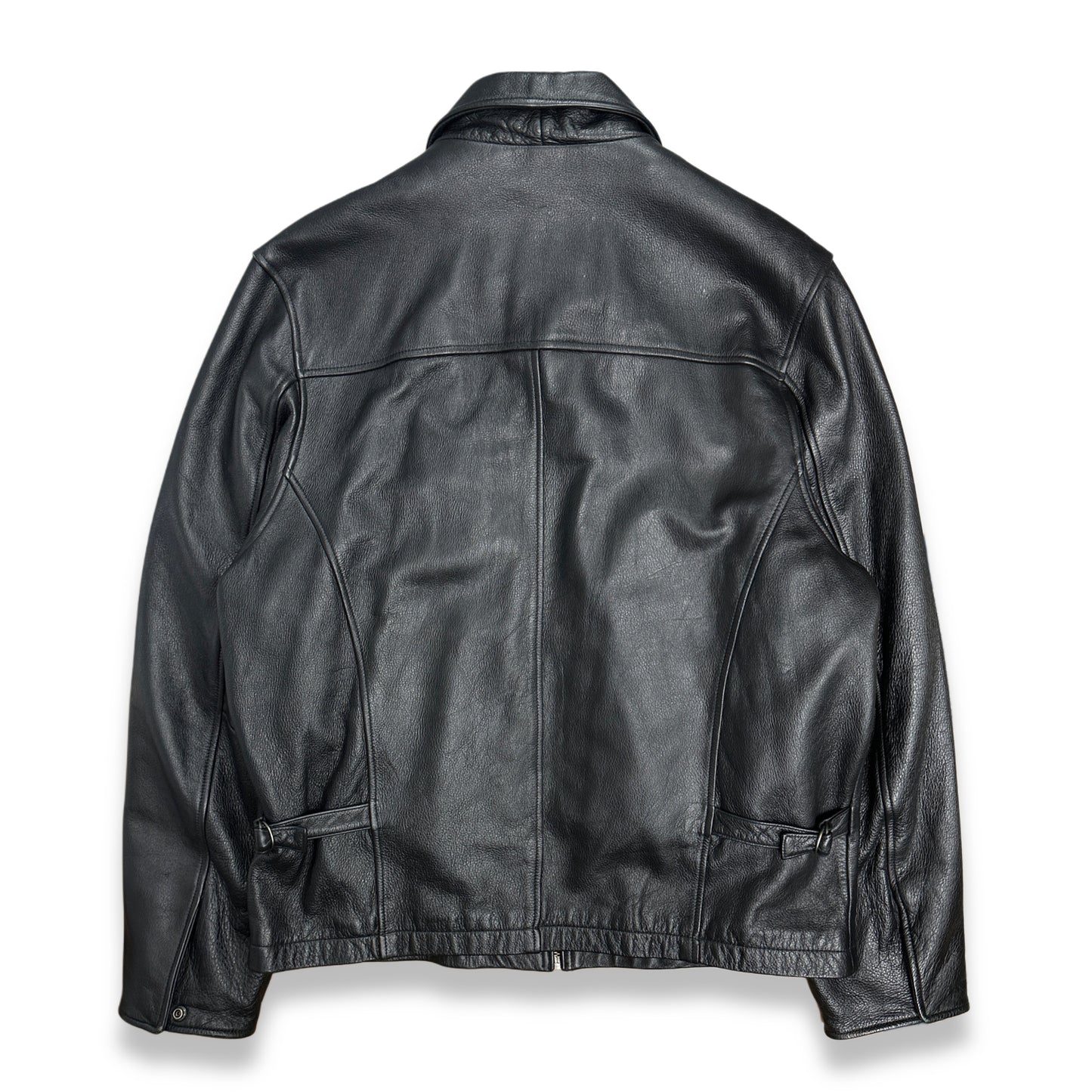 [XL] 90s Wilsons Leather Single Rider Jacket