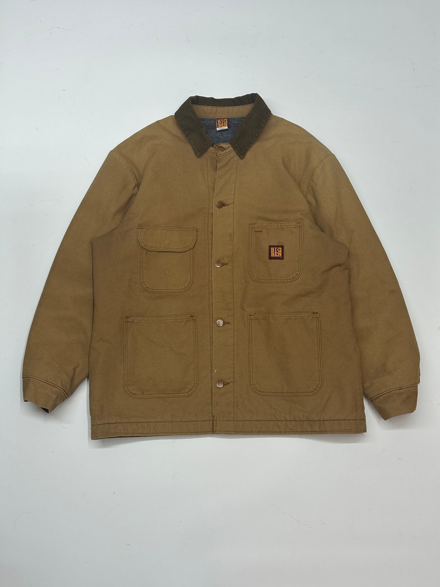 [44] 80s BIGBEN canvas chore jacket