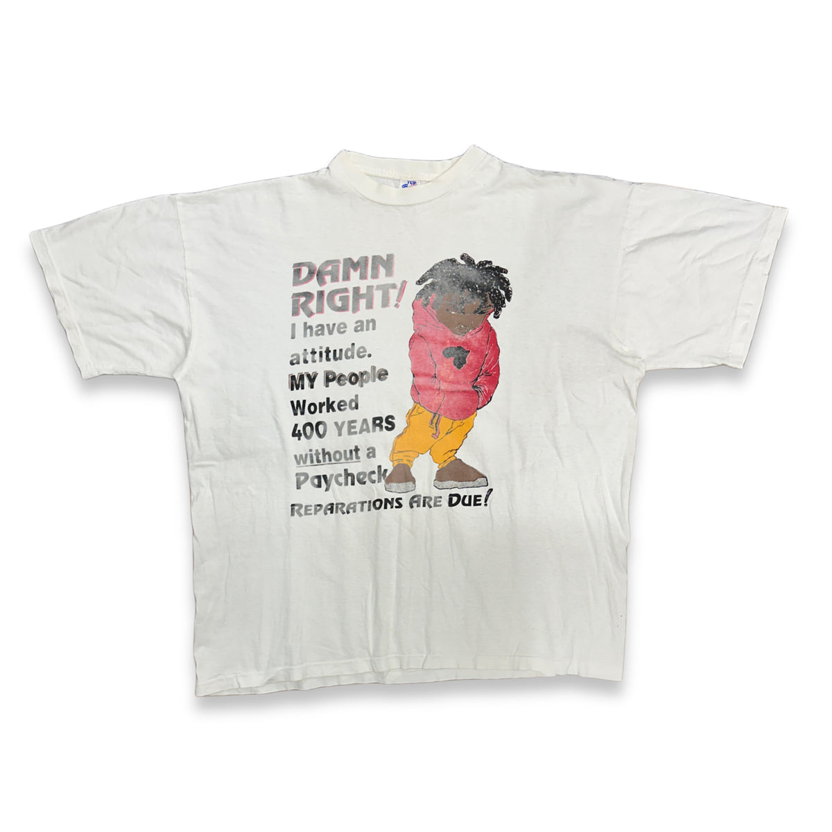 [XL] 90s DAMN RIGHT! Tee