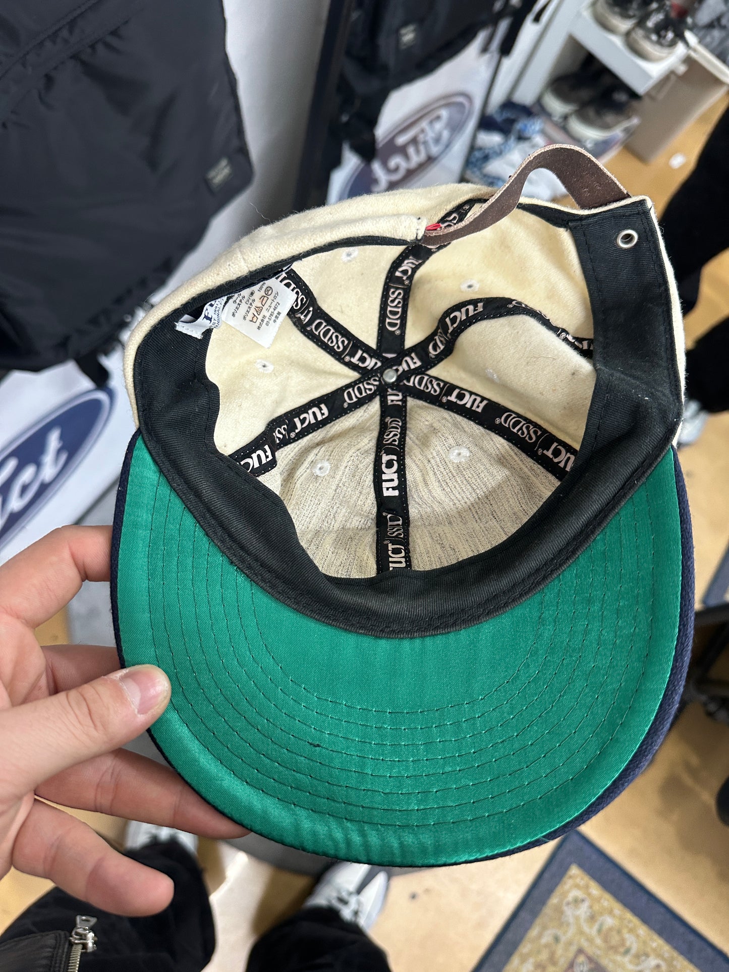 [OS] FUCT Oval Logo Two Tone Cap