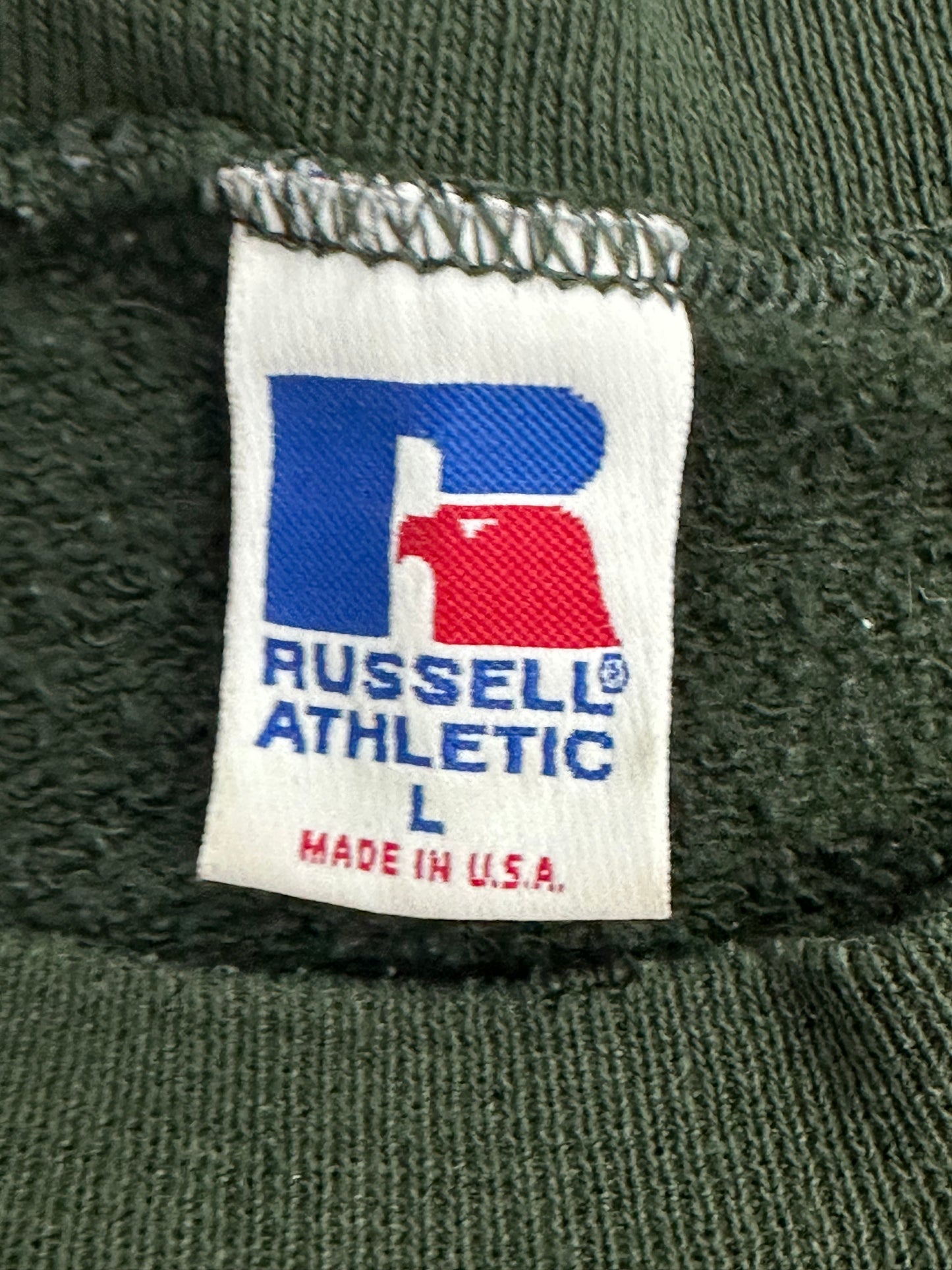 [L] 90s Russell Deep Green Sweatshirt