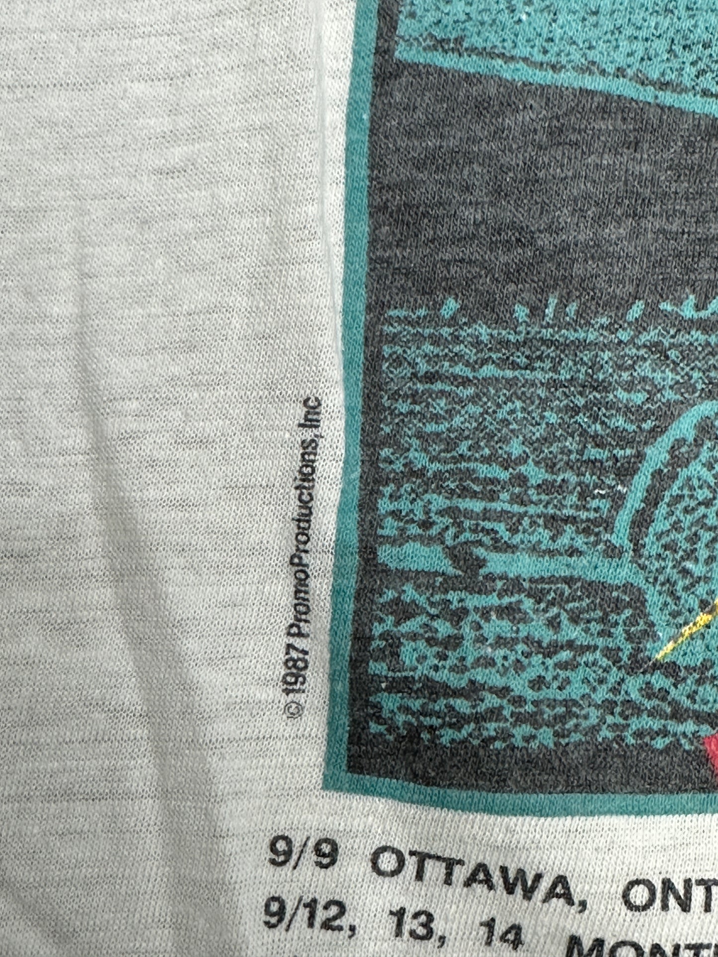 [L] 1987' PINK FLOYD World Tour Tee