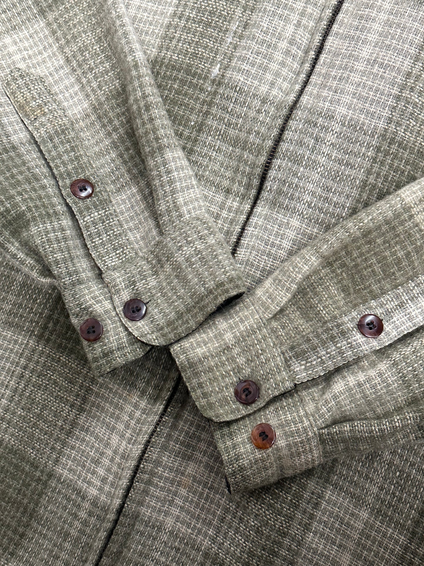 [XL] 90s Mossimo Wool Flannel Zip-up Jacket