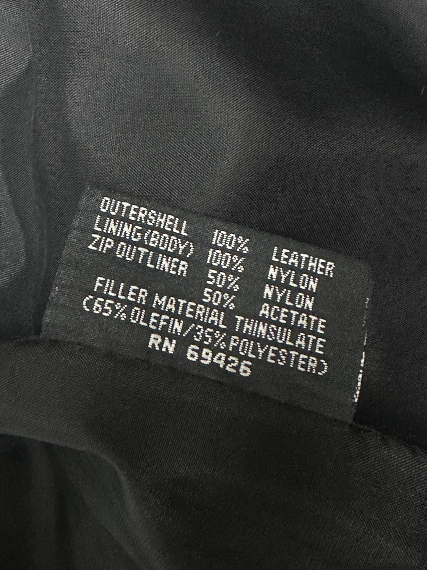 [L] 90s Wilsons Leather Jacket