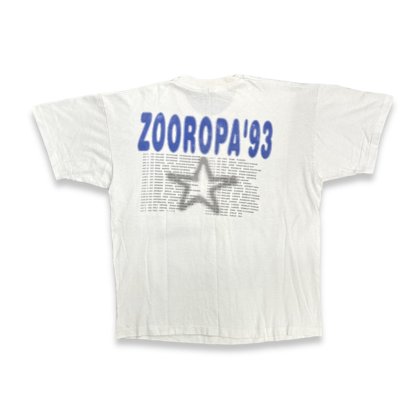 [XL] 1993' U2 ZOOROPA Tour Tee