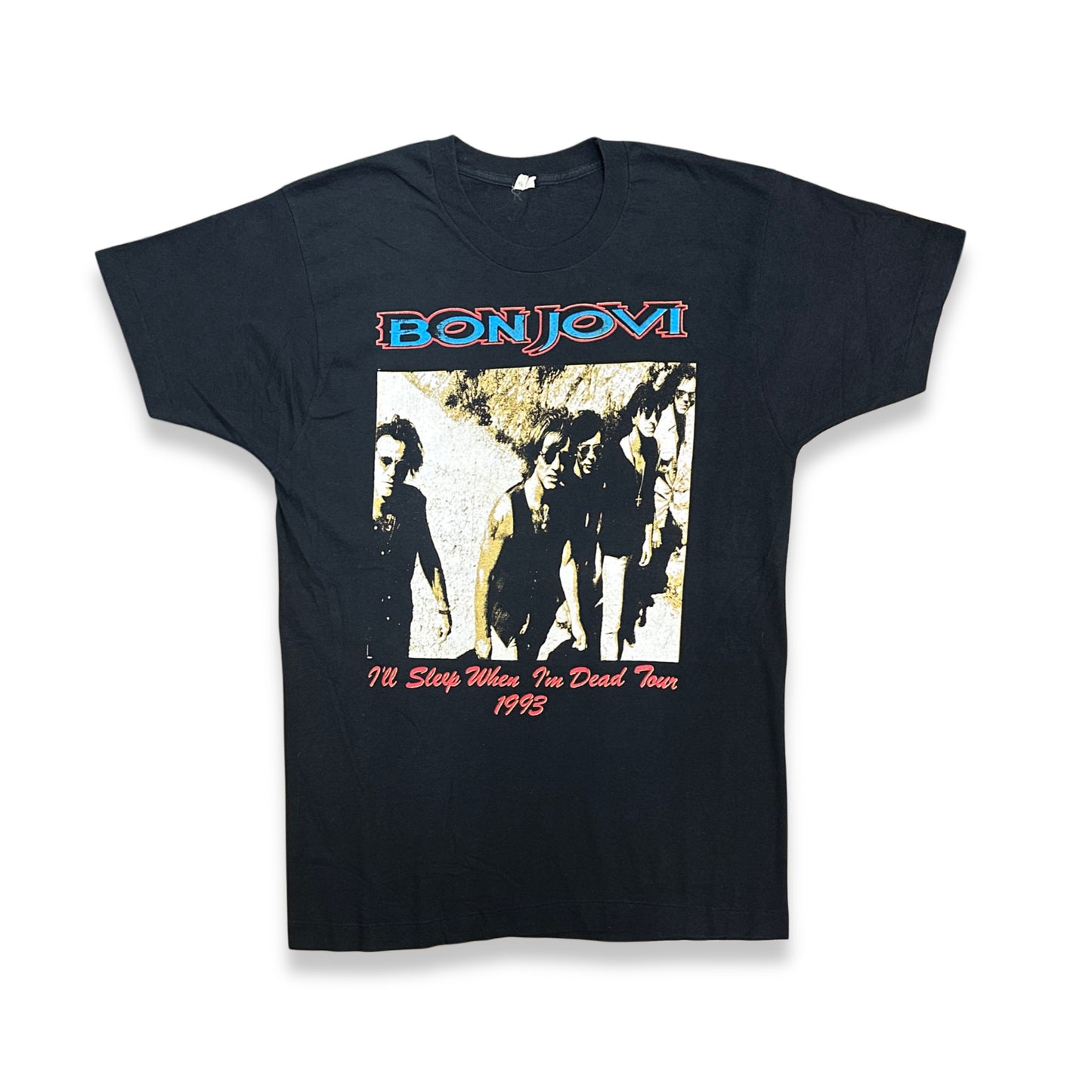 [L] 1993' BON JOVI 'Keep The Faith' Euro Tour Tee