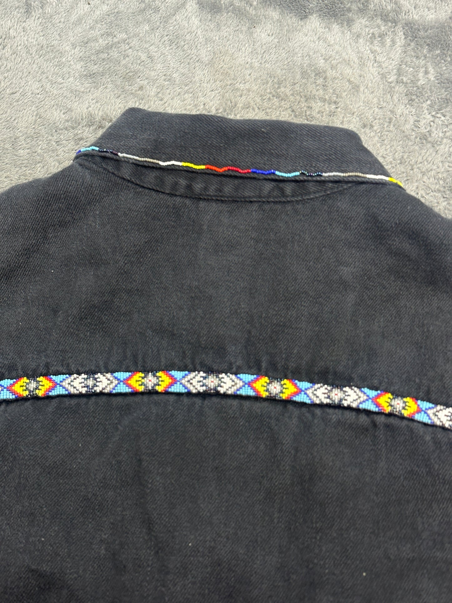 [L] 90s Custom Hemp Denim Jacket