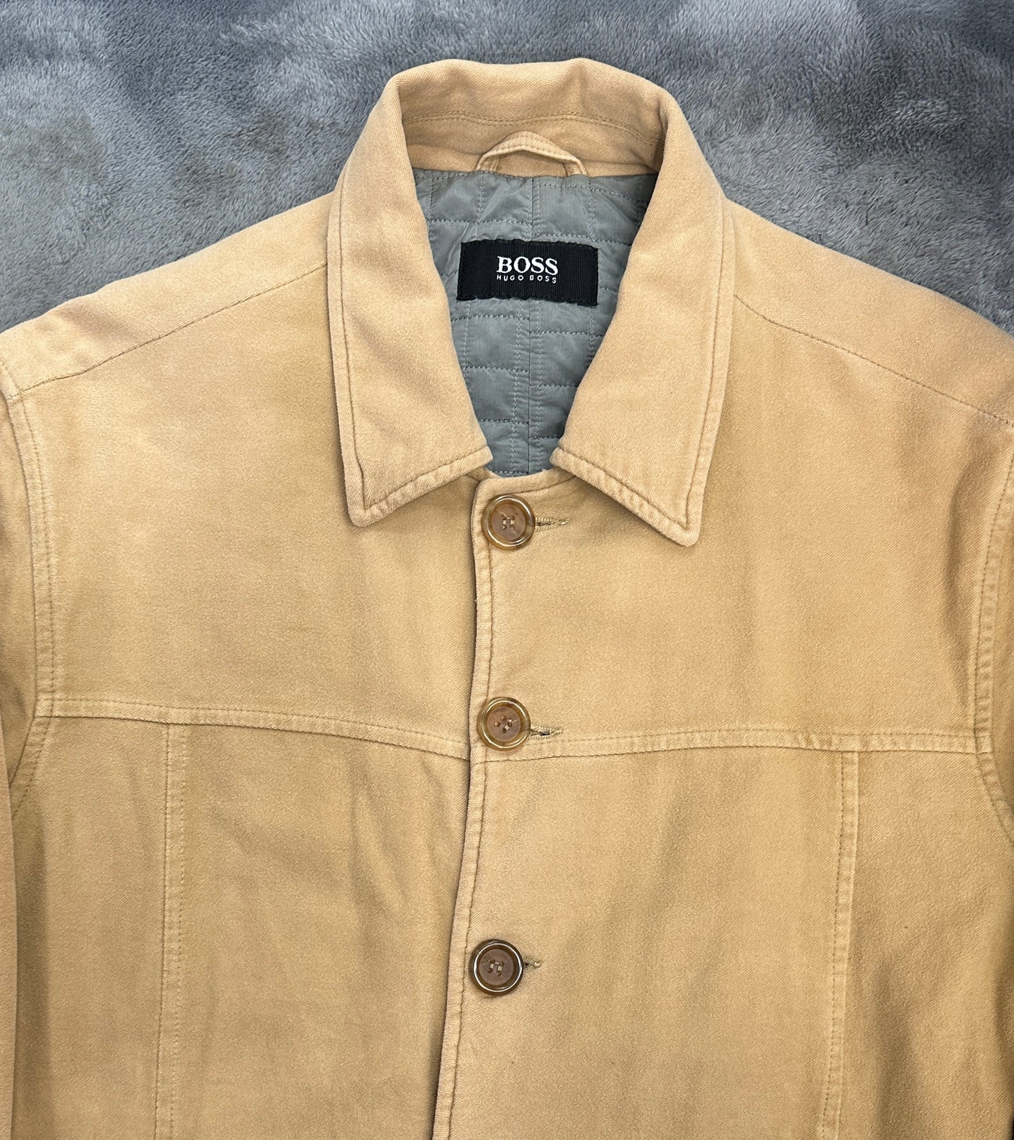 [52] 90s HUGO BOSS Cotton Wool Jacket