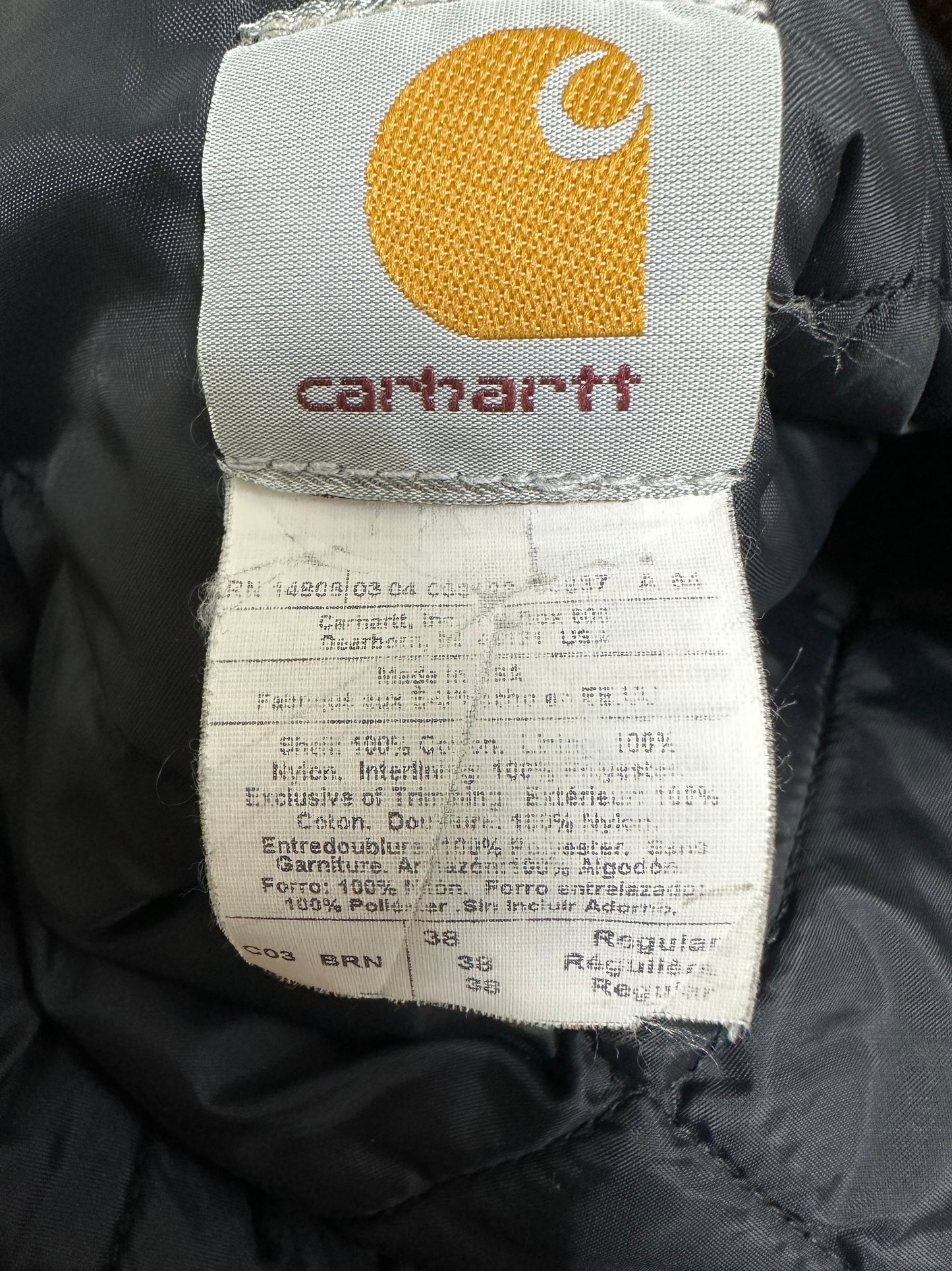 Carhartt C03 jacket XL