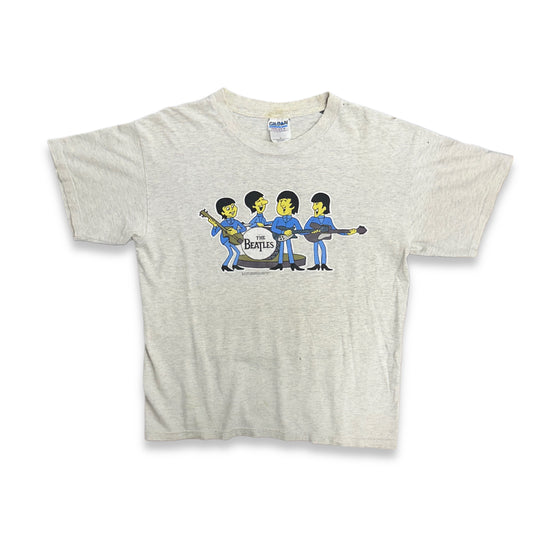 [L] 1997' the Beatles Cartoon Band Tee