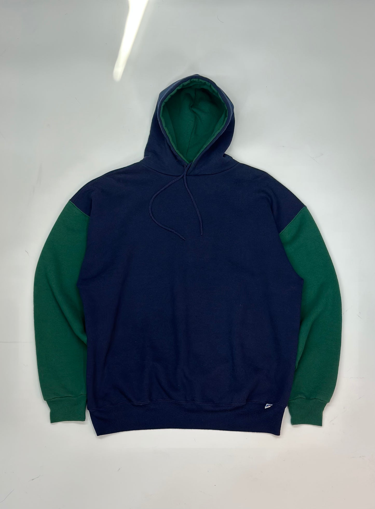 [XXL] 90s Russell two tone hoodie