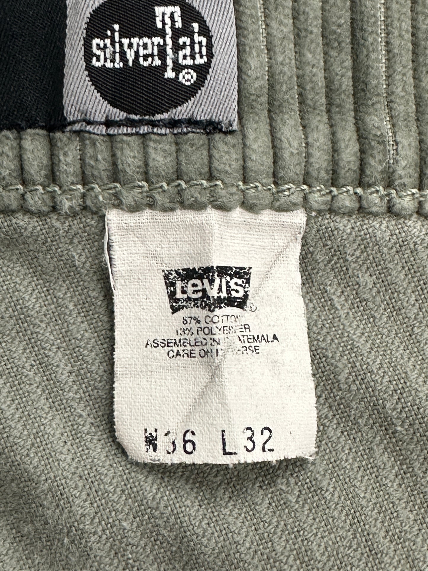 [36x32] 1998' Levi's Silvertab Corduroy Pants