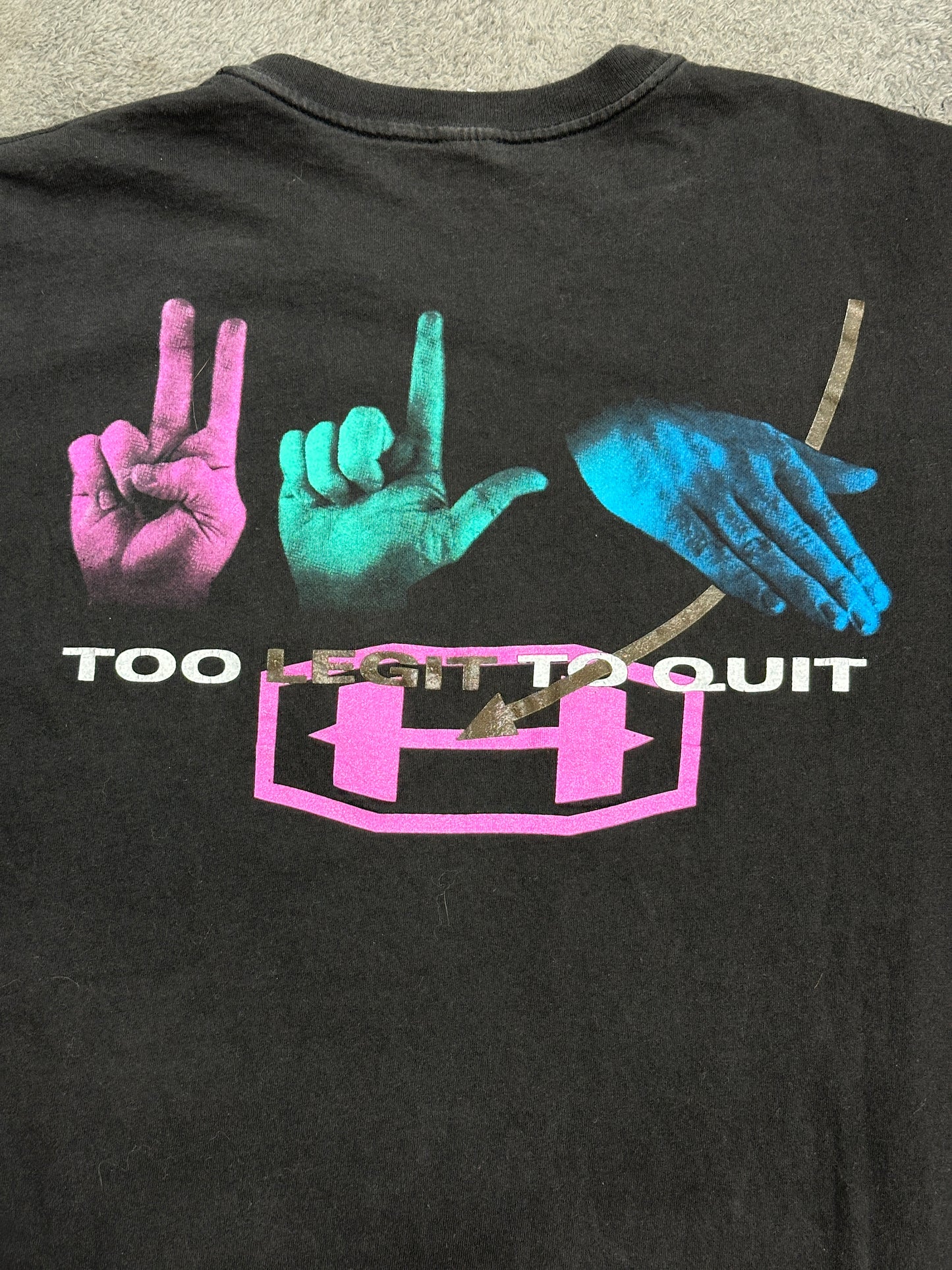 [XL] 1992' Mc Hammer 'Too Legit to Quit' Tee