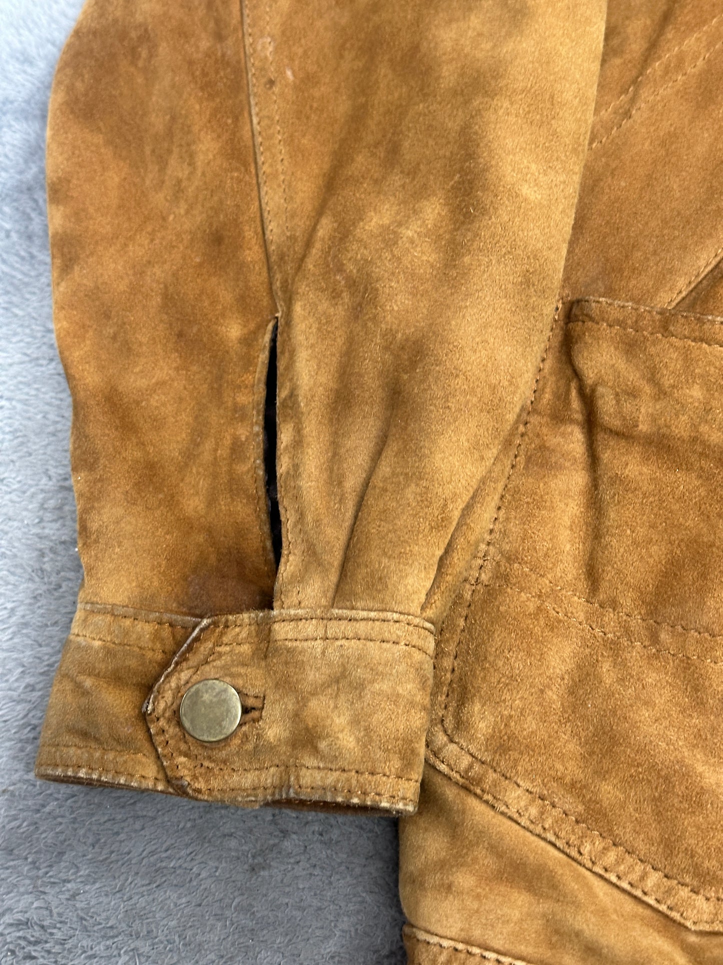 [M] 90s Paul Smith Lamb Suede Leather Jacket