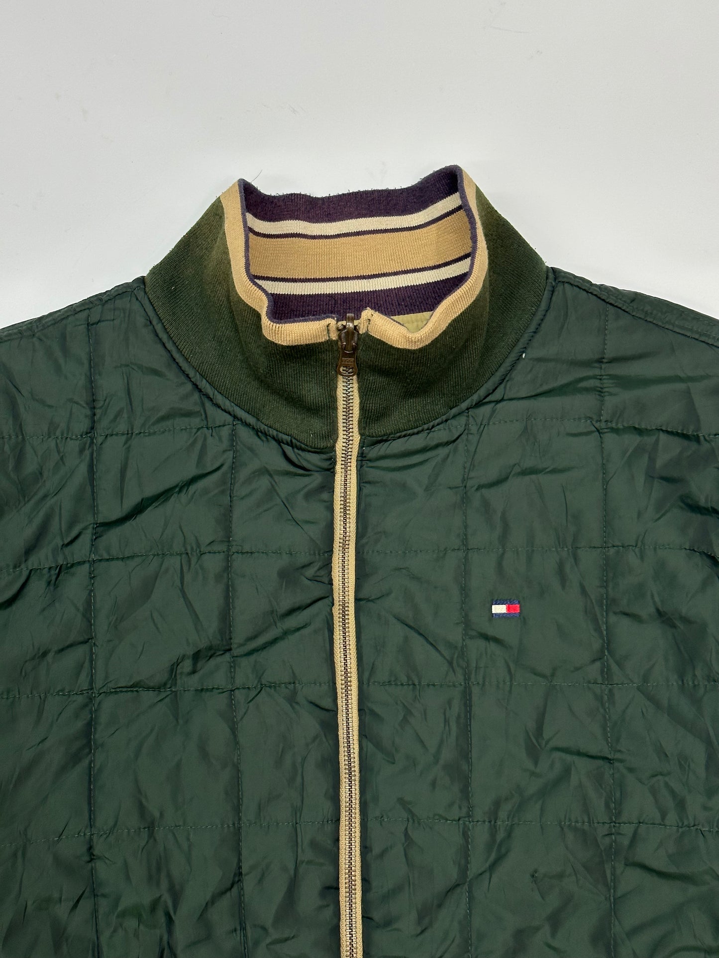 [XL] 00s Tommy Hilfiger Reversible Quilting Jacket