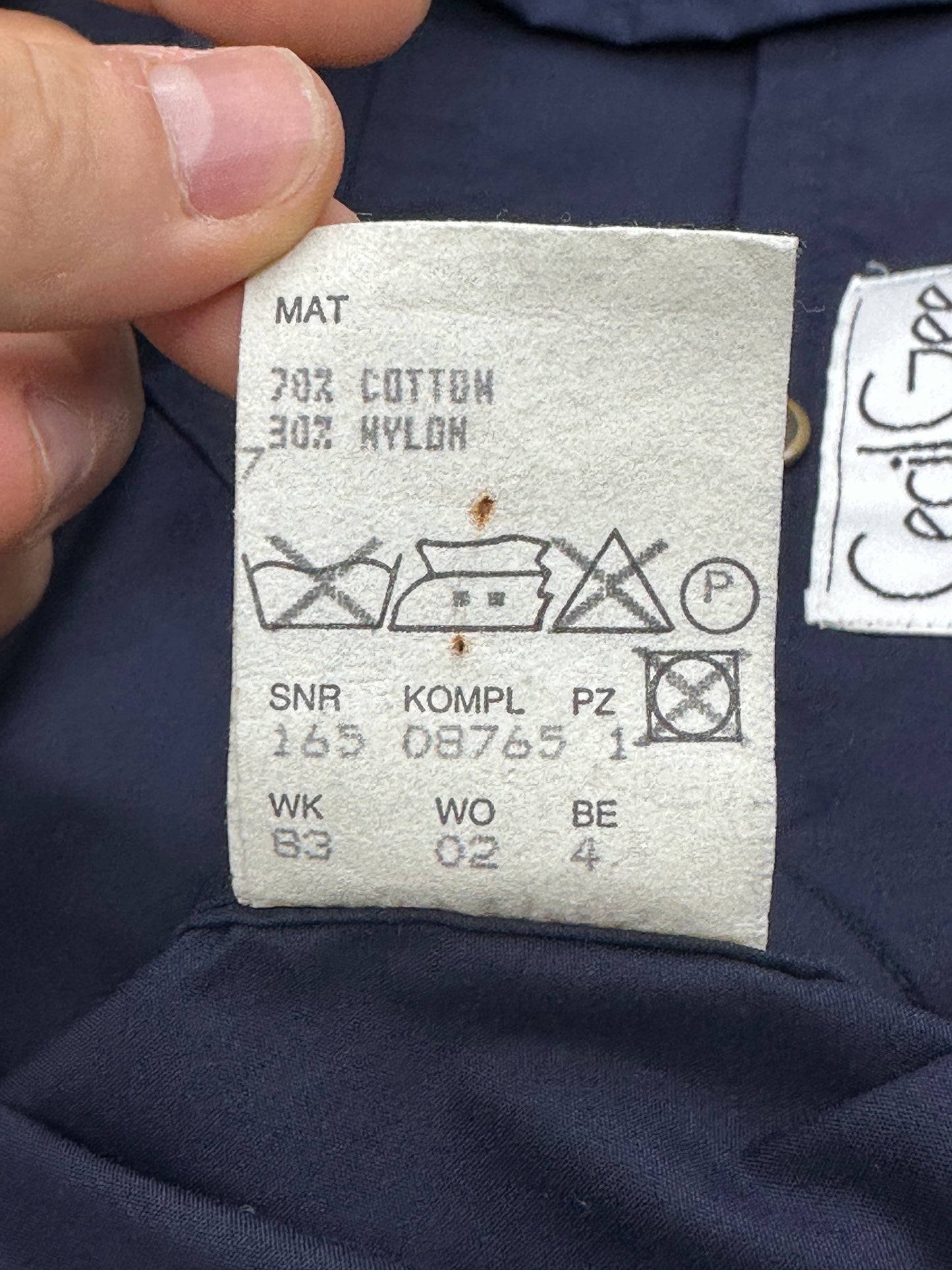 [52] 80s HUGO BOSS Bomber Jacket