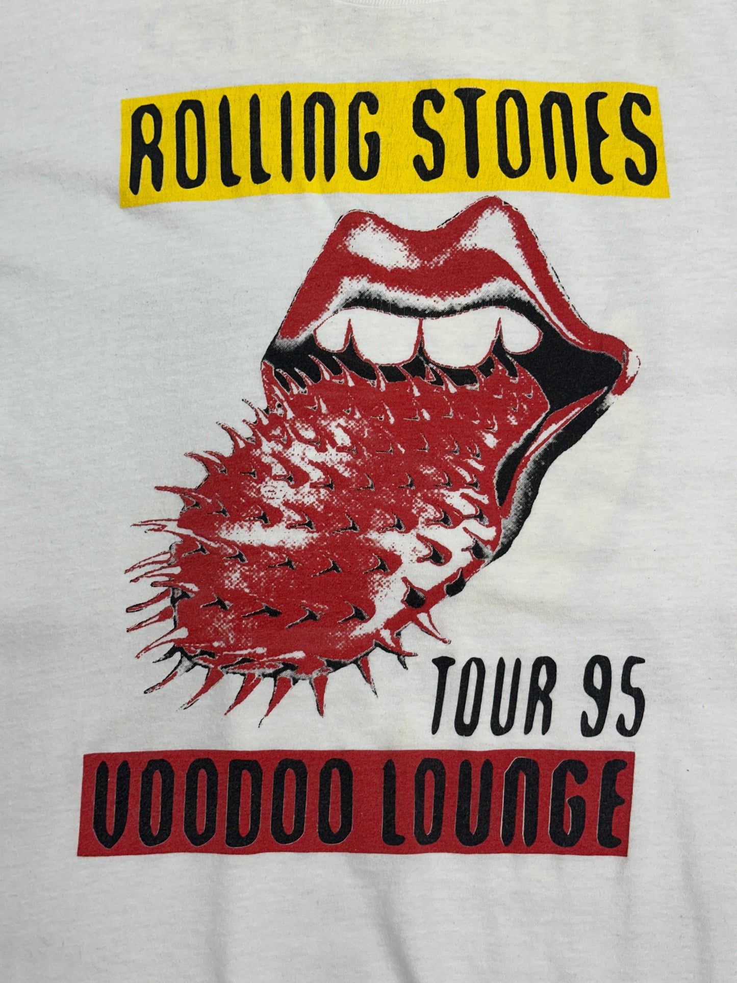 [XL] 1995' Rolling Stones Voodoo Lounge Euro Tour Tee