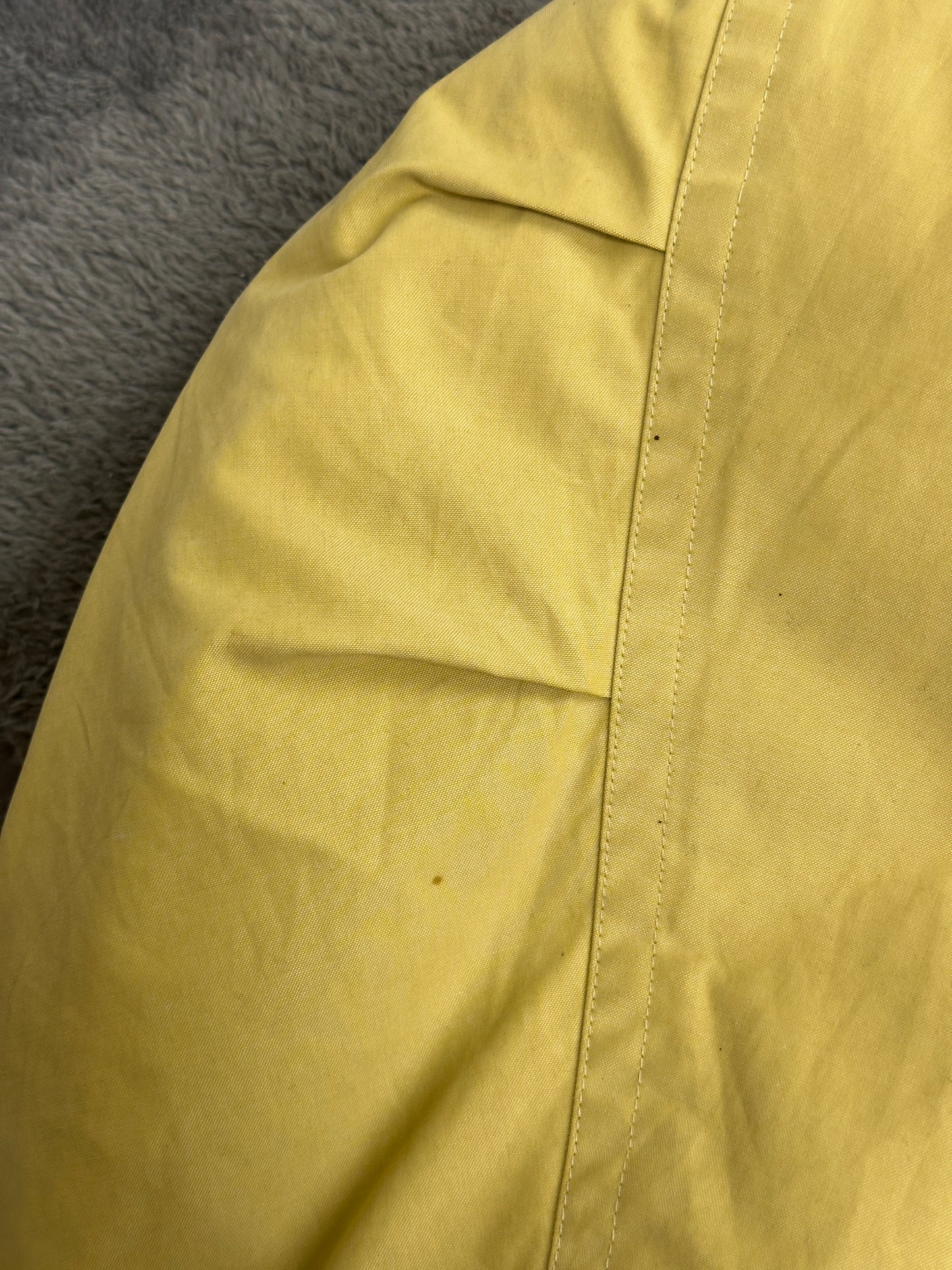 [XXL] 80s HUGO BOSS Yellow Bomber Jacket