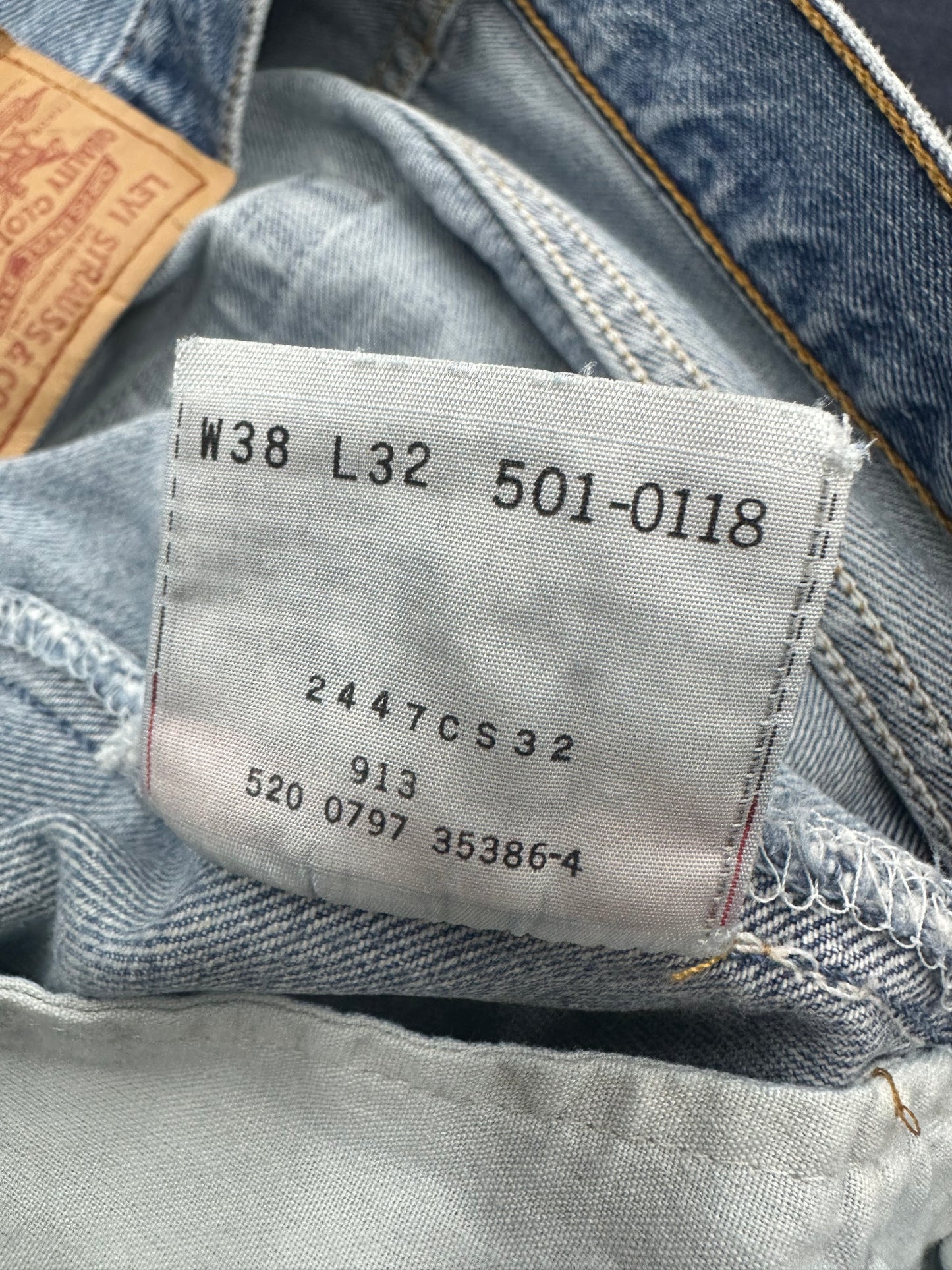 [38x32] 1997' Levi's 501 Denim Pants