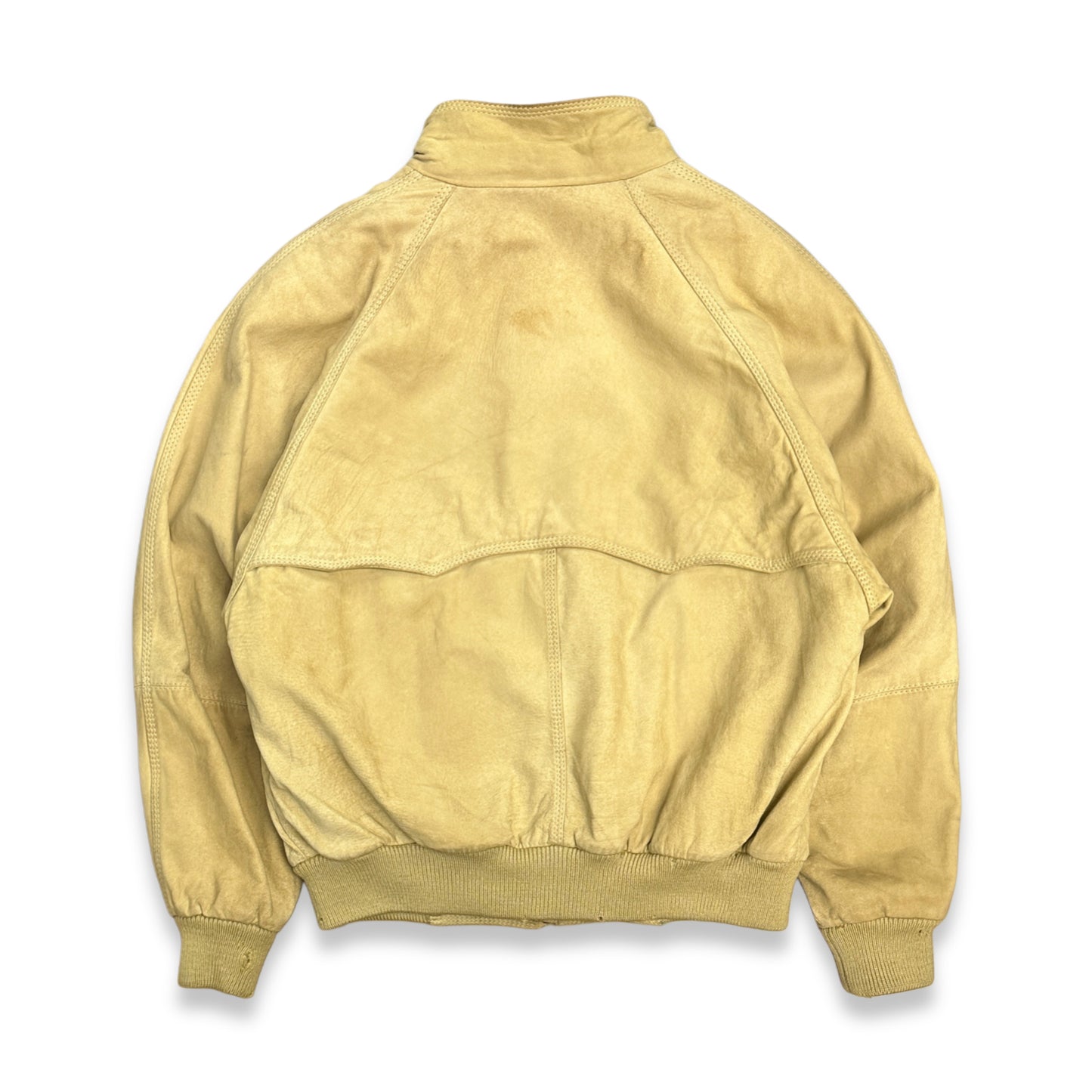 [XL] 80s HUGO BOSS Leather Blouson Jacket