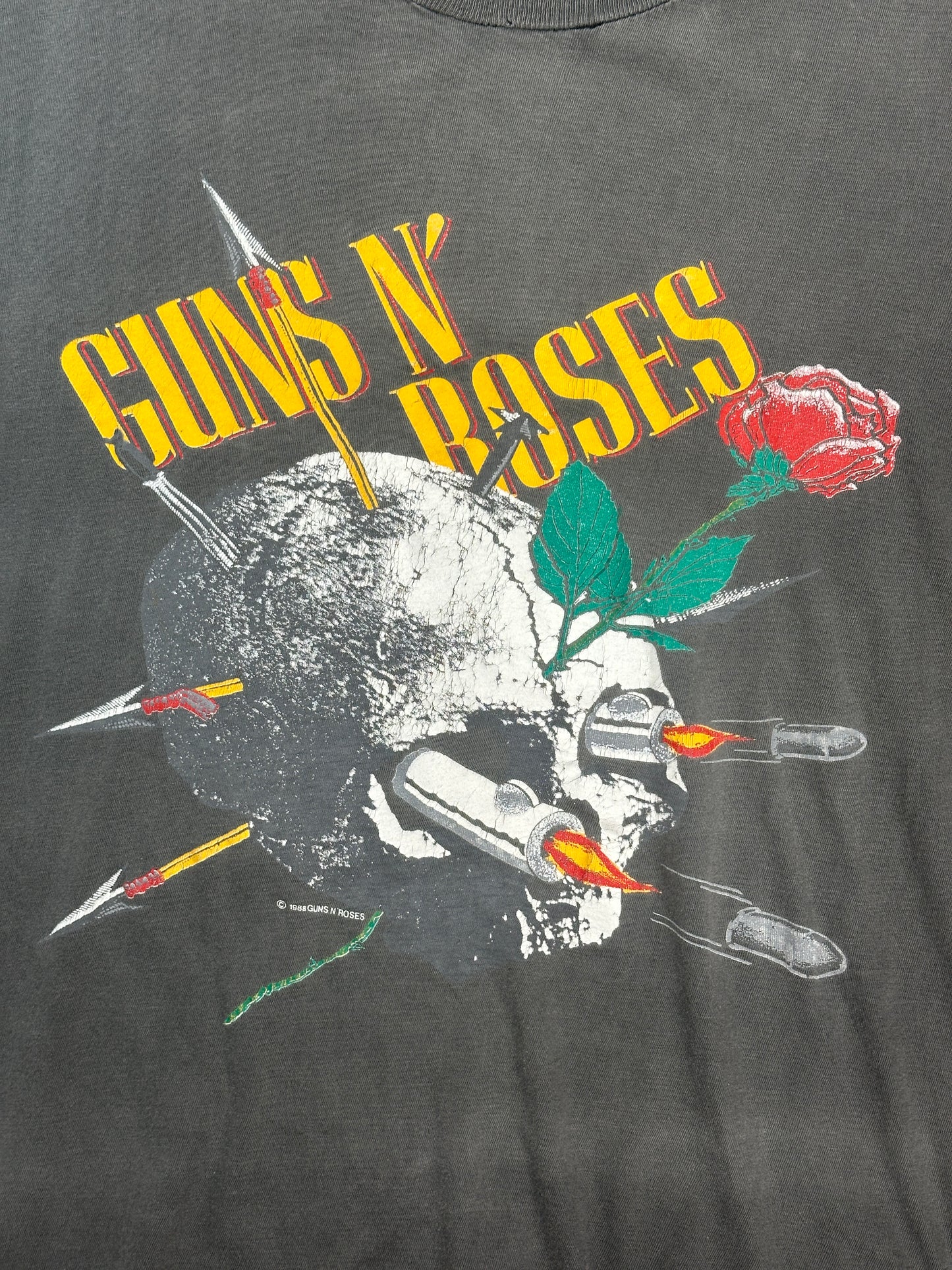 [L] 1988' Guns N' Roses Appetite for Destruction Tour Tee