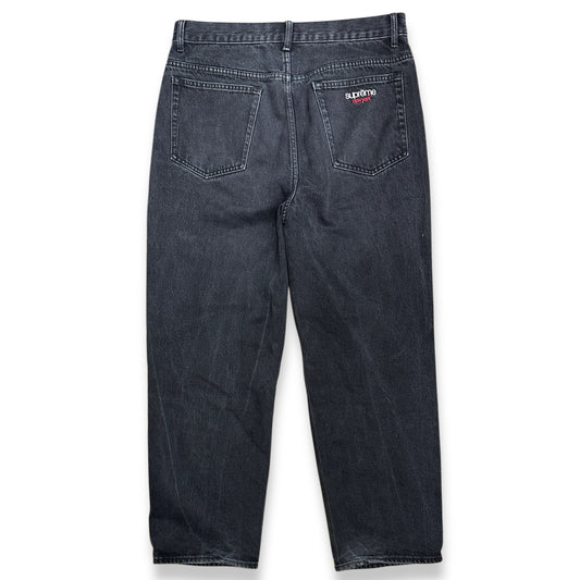 [34] Supreme Baggy Jeans Black