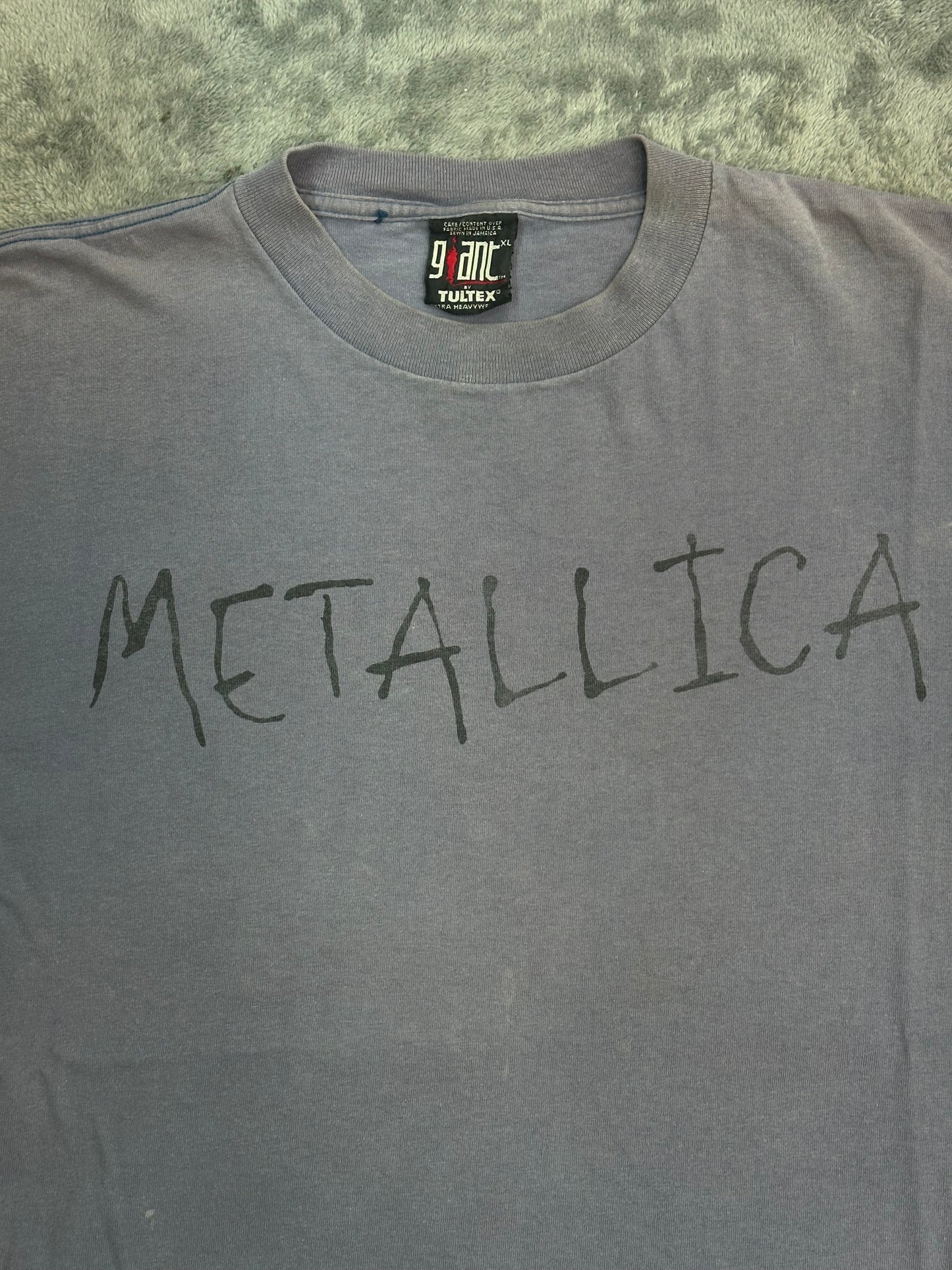 [XL] 90s METALLICA Beavis and Butt-Head Font Tee