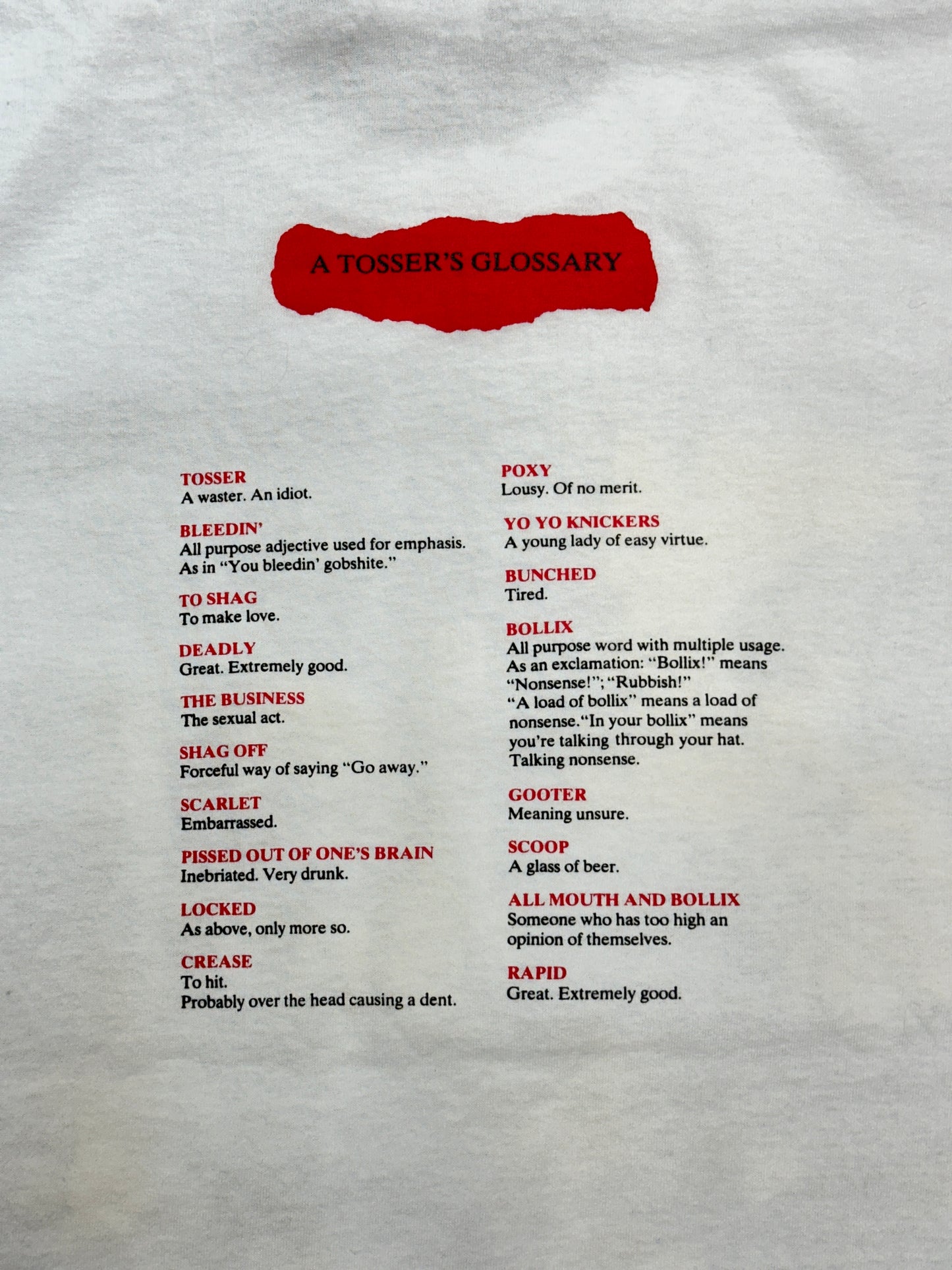 [XL] 1991' THE COMMITMENTS Movie Promo Tee