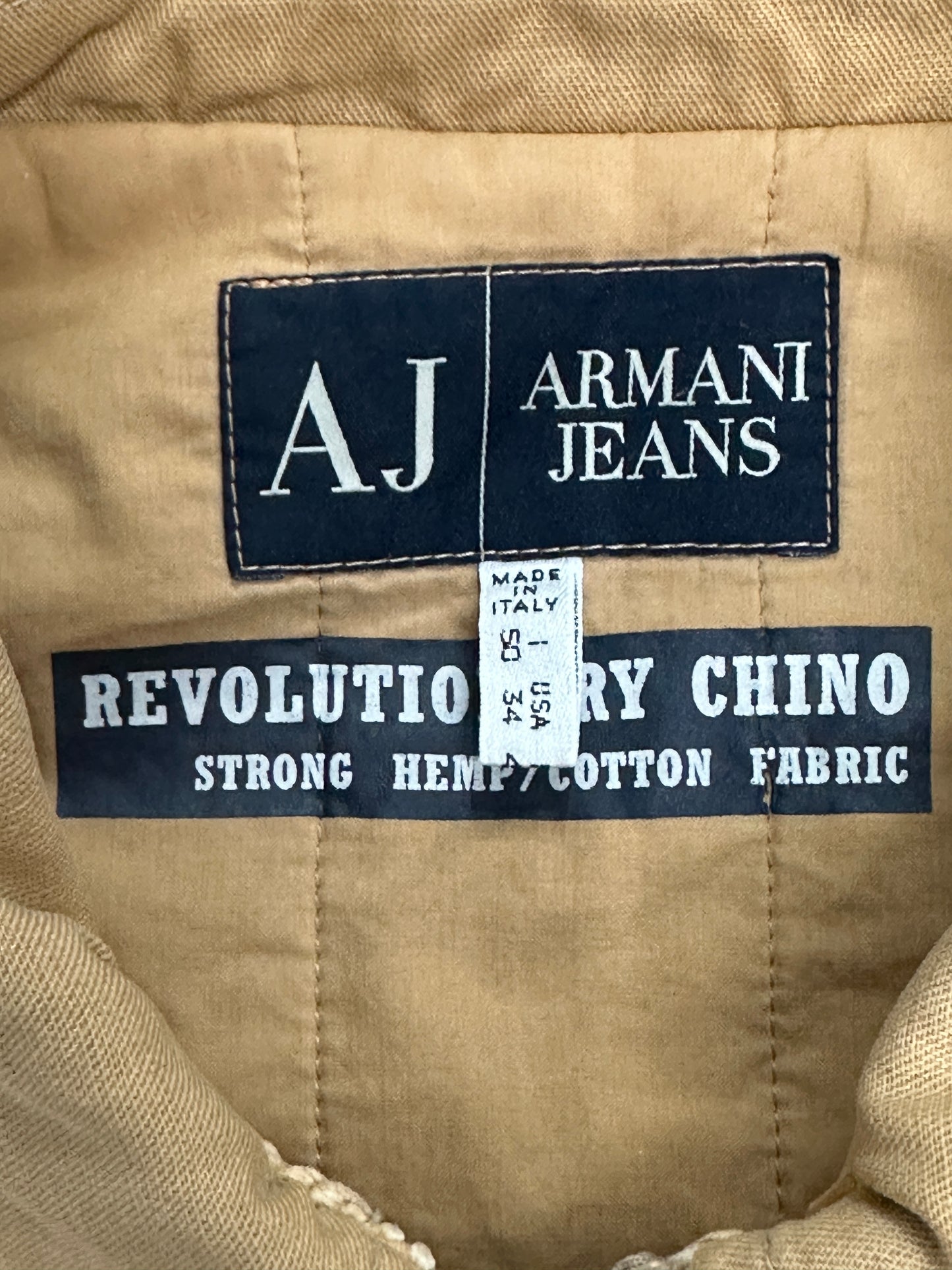 [L] 00s Armani Jeans Super Toppa Jacket