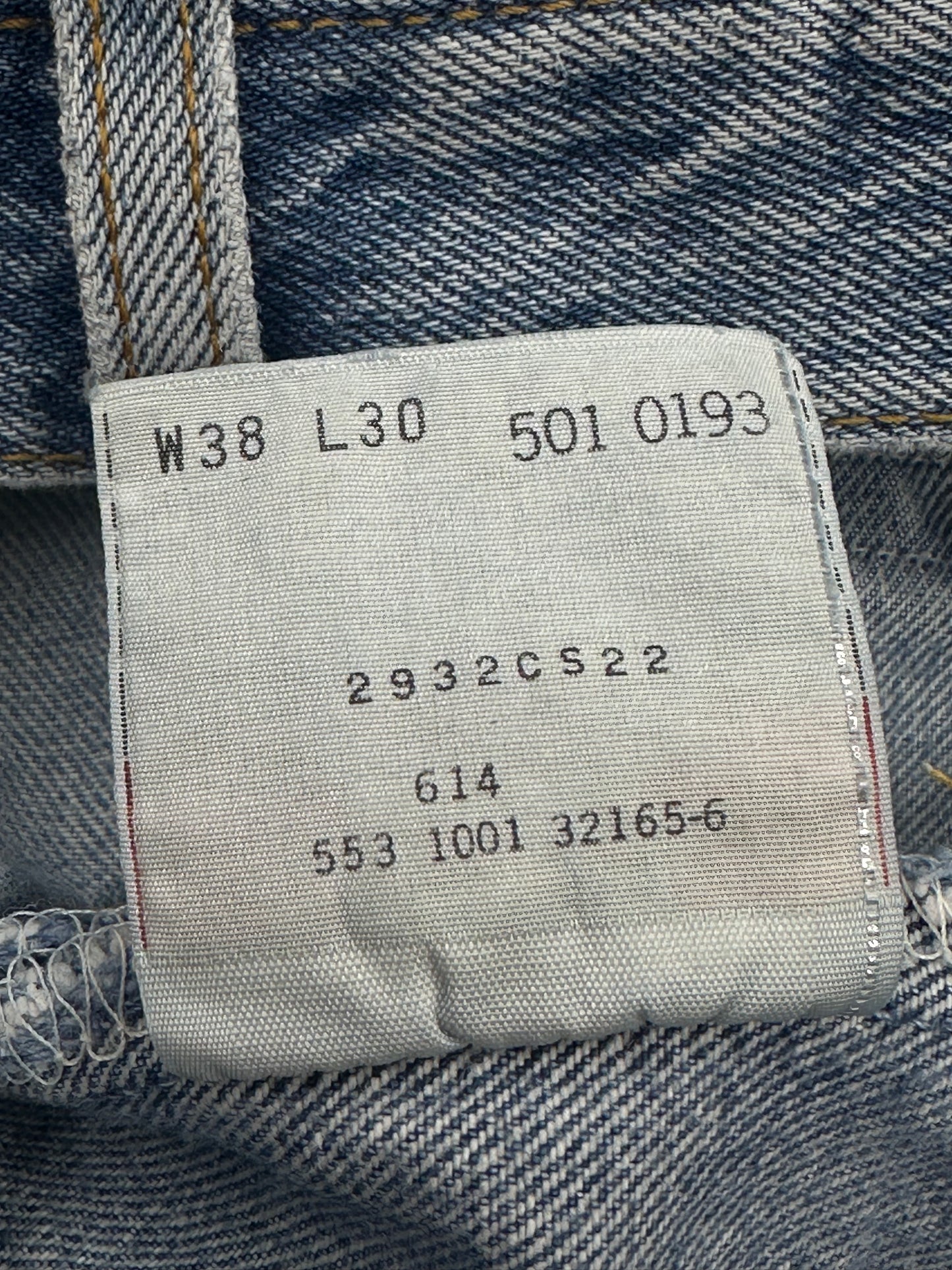 [38x30] 2001' Levi's 501 Denim Pants